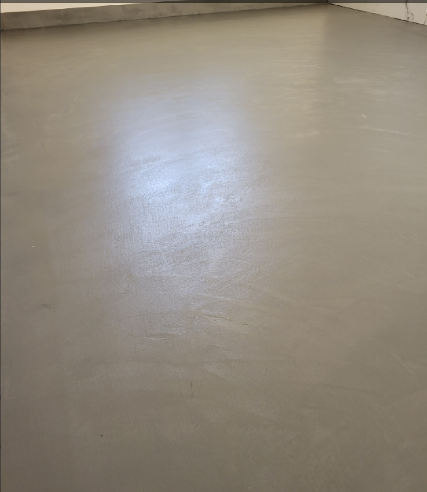 Application de béton ciré