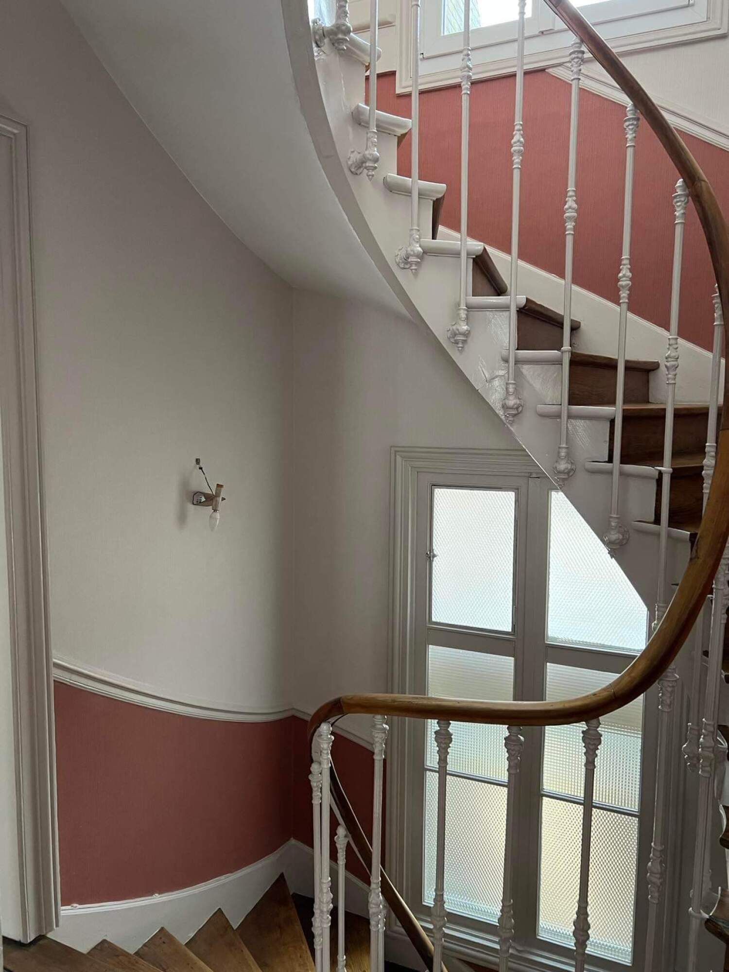 Travaux de rénovation pose de toile de verre