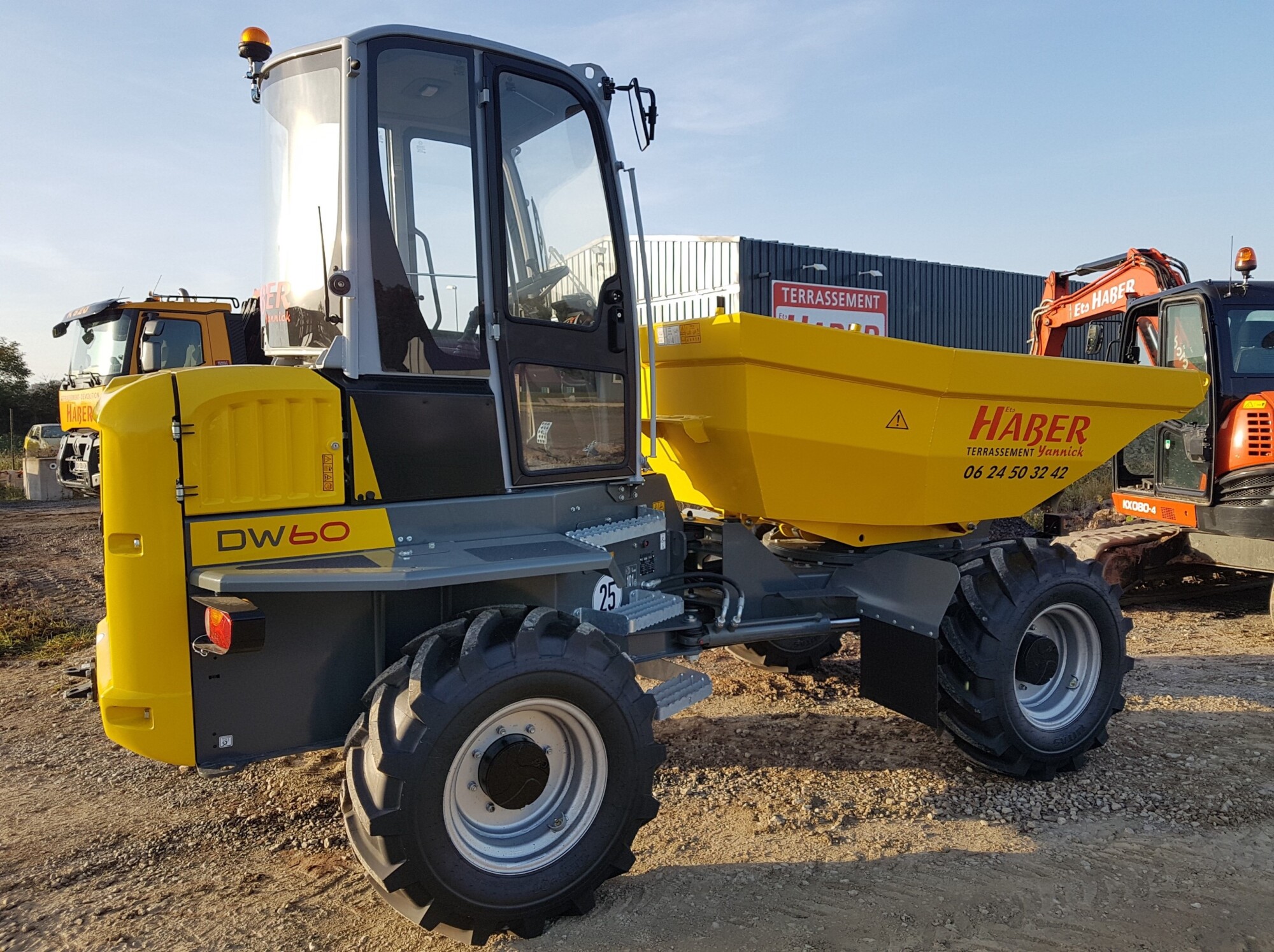 Location dumper 6T Wacker Neuson DW60
