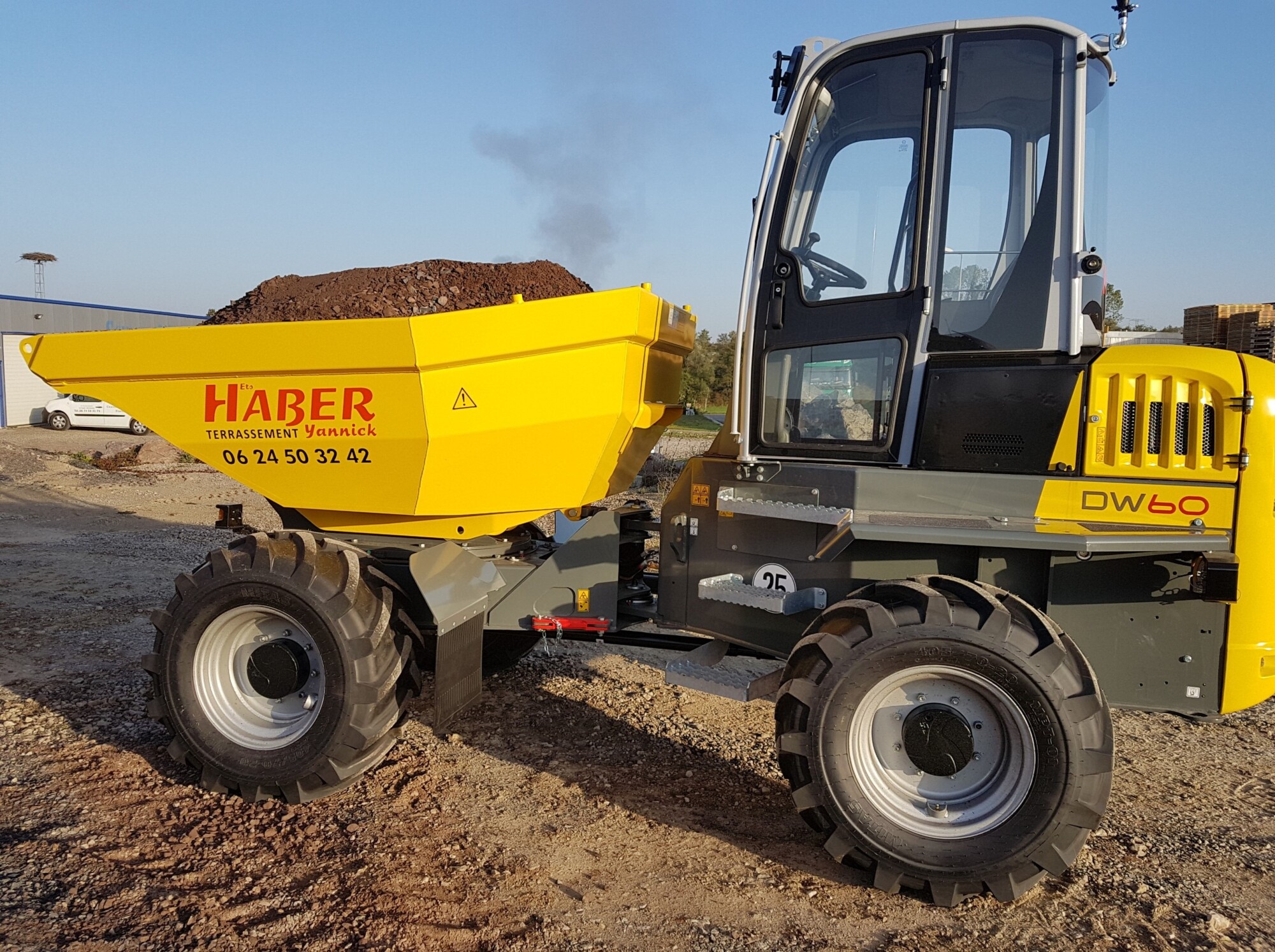 Location dumper 6T Wacker Neuson DW60