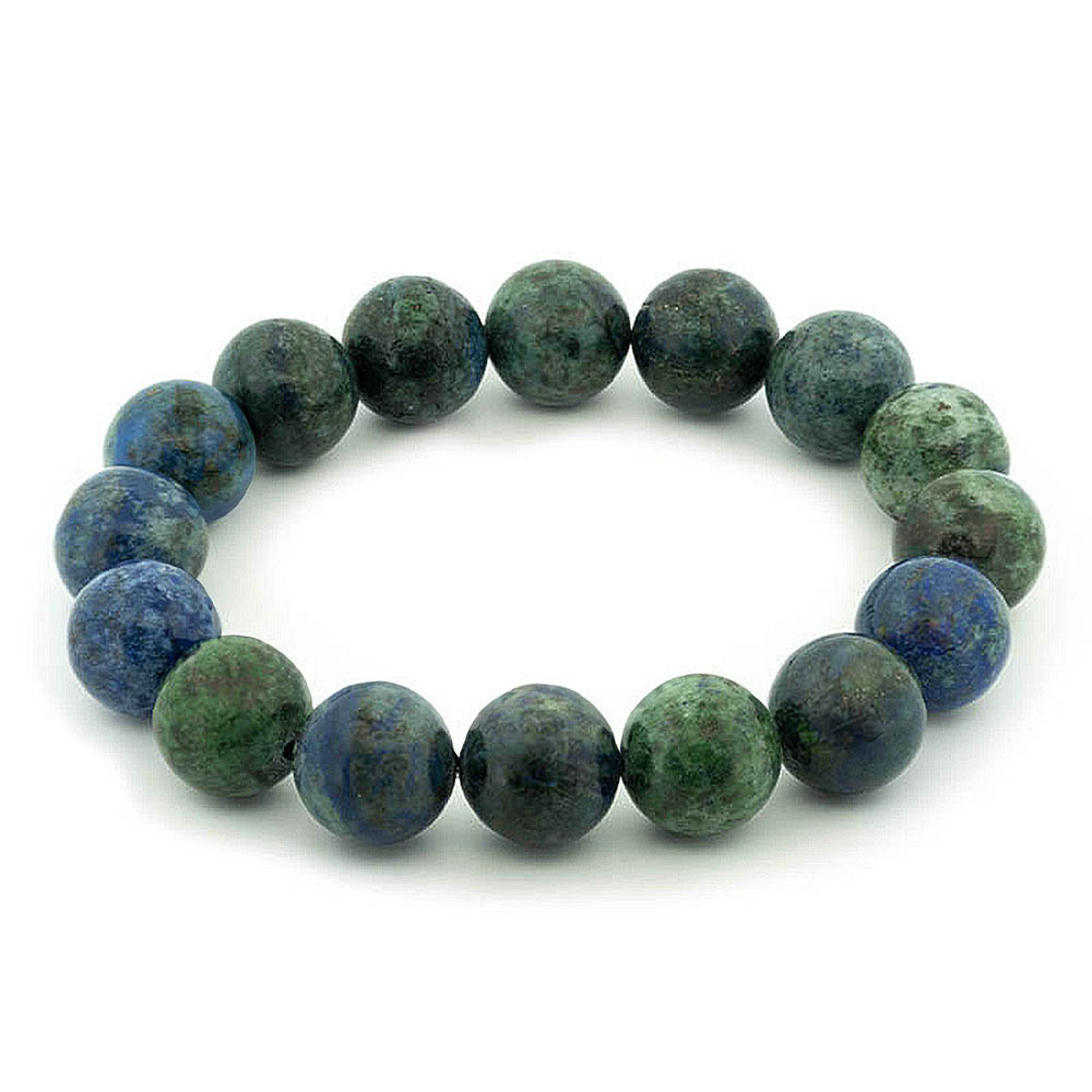 Bracelet yoga méditation Chrysocolle12mm