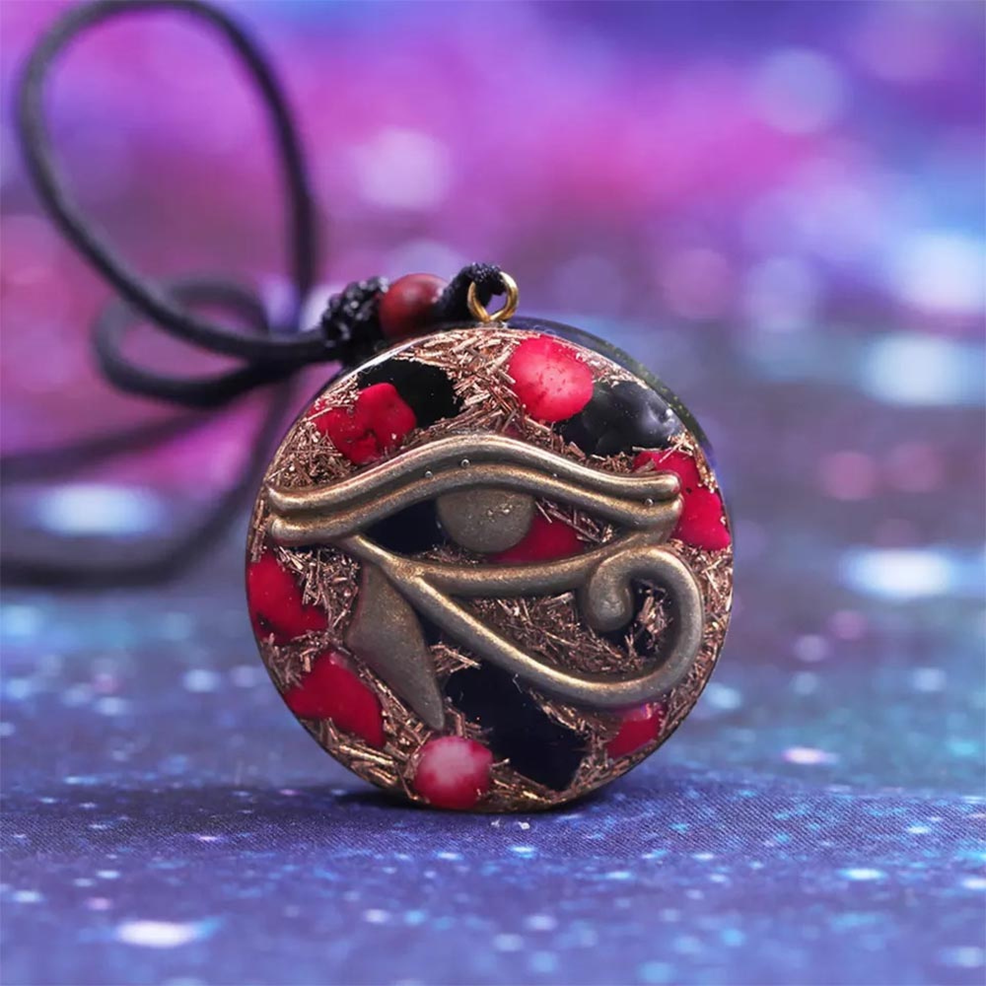 Pendentif yoga méditation Œil d'Horus