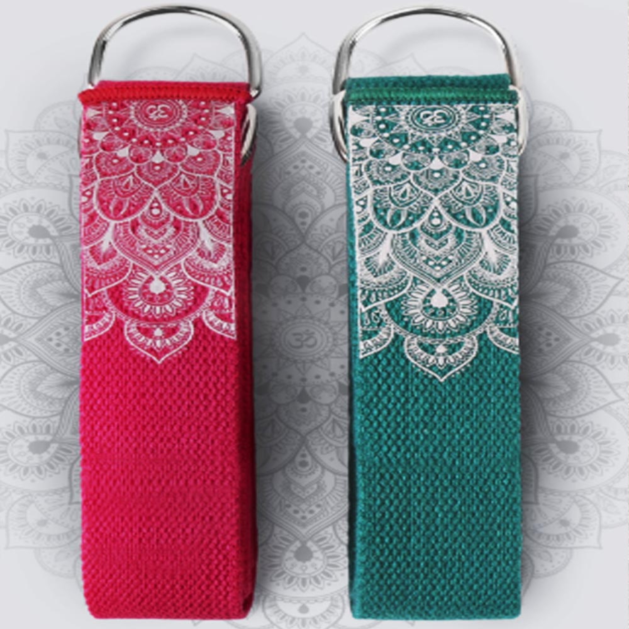 Sangles de yoga et pilate mandala