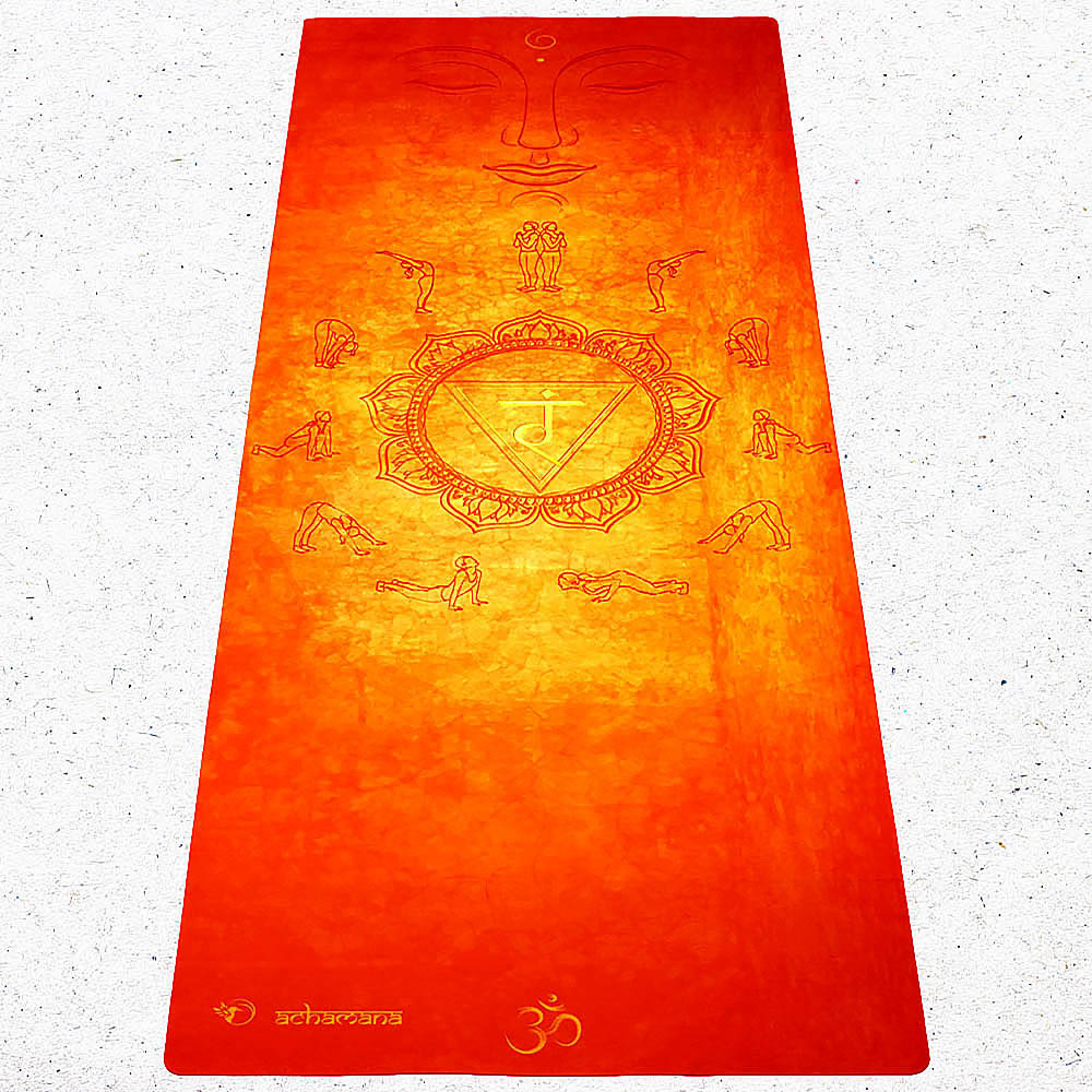 Tapis yoga voyage Salutation au soleil