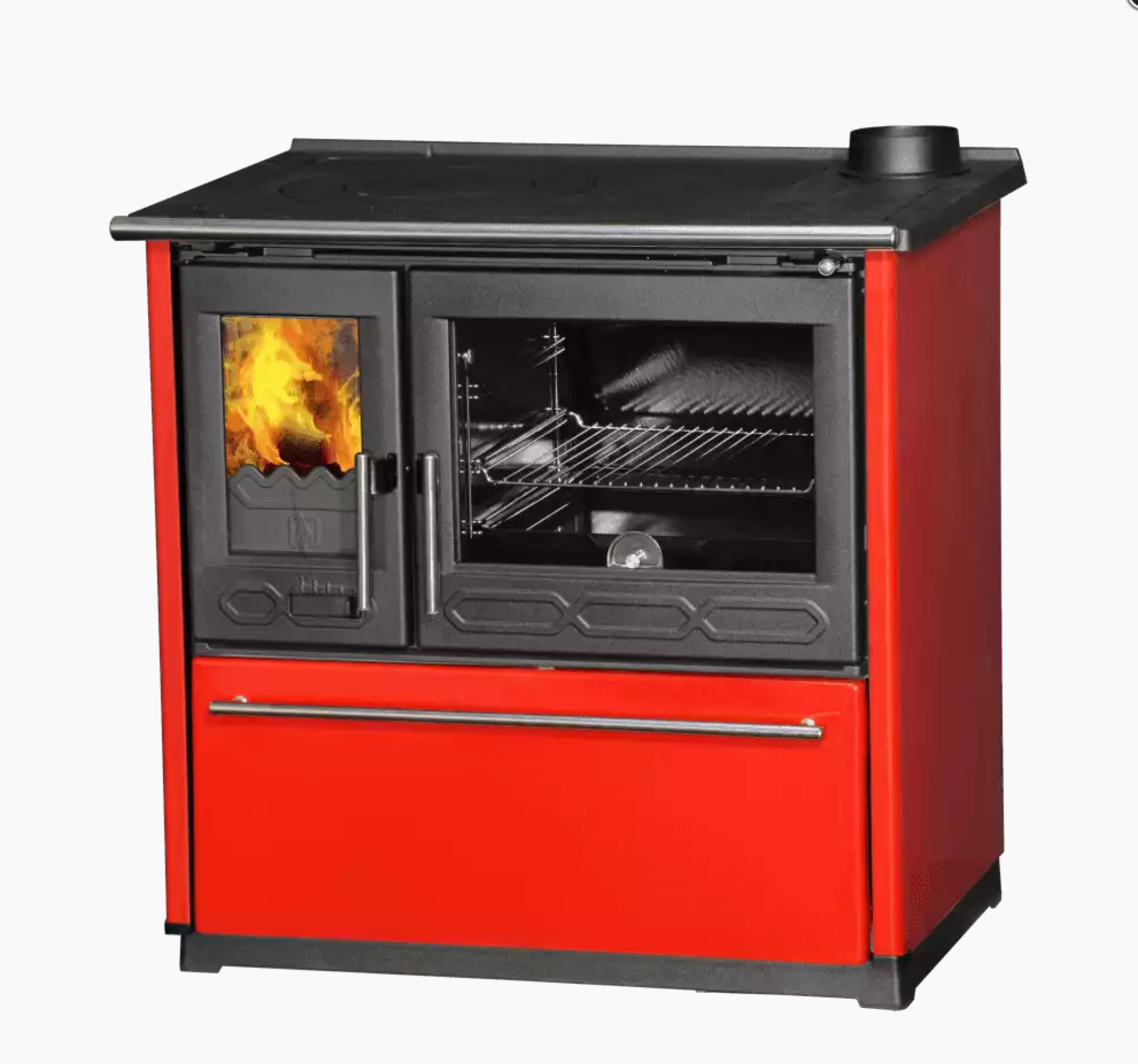 Cuisinière à bois PLAMEN 850 Glas