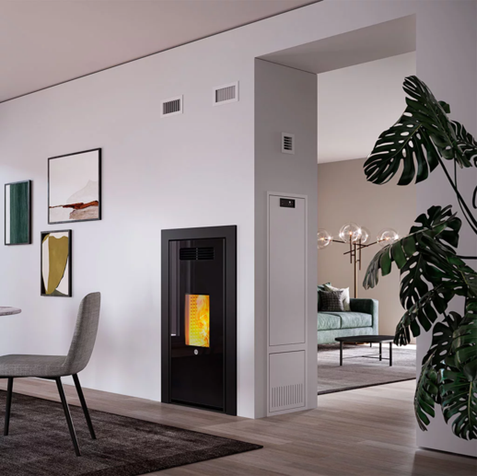 Foyer à granulés de bois INSIDE S CMG