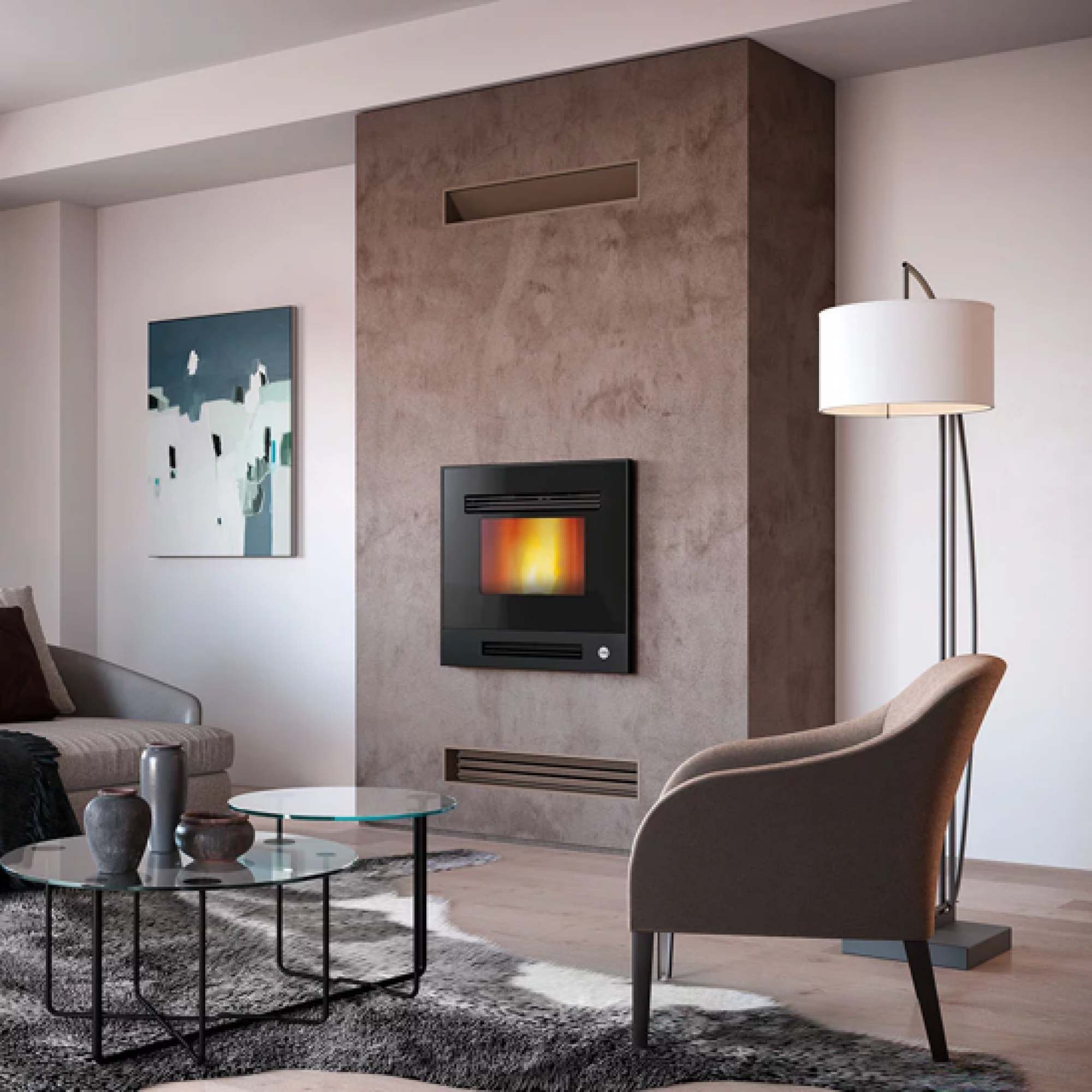 Insert à granulés de bois INSIDE M CMG