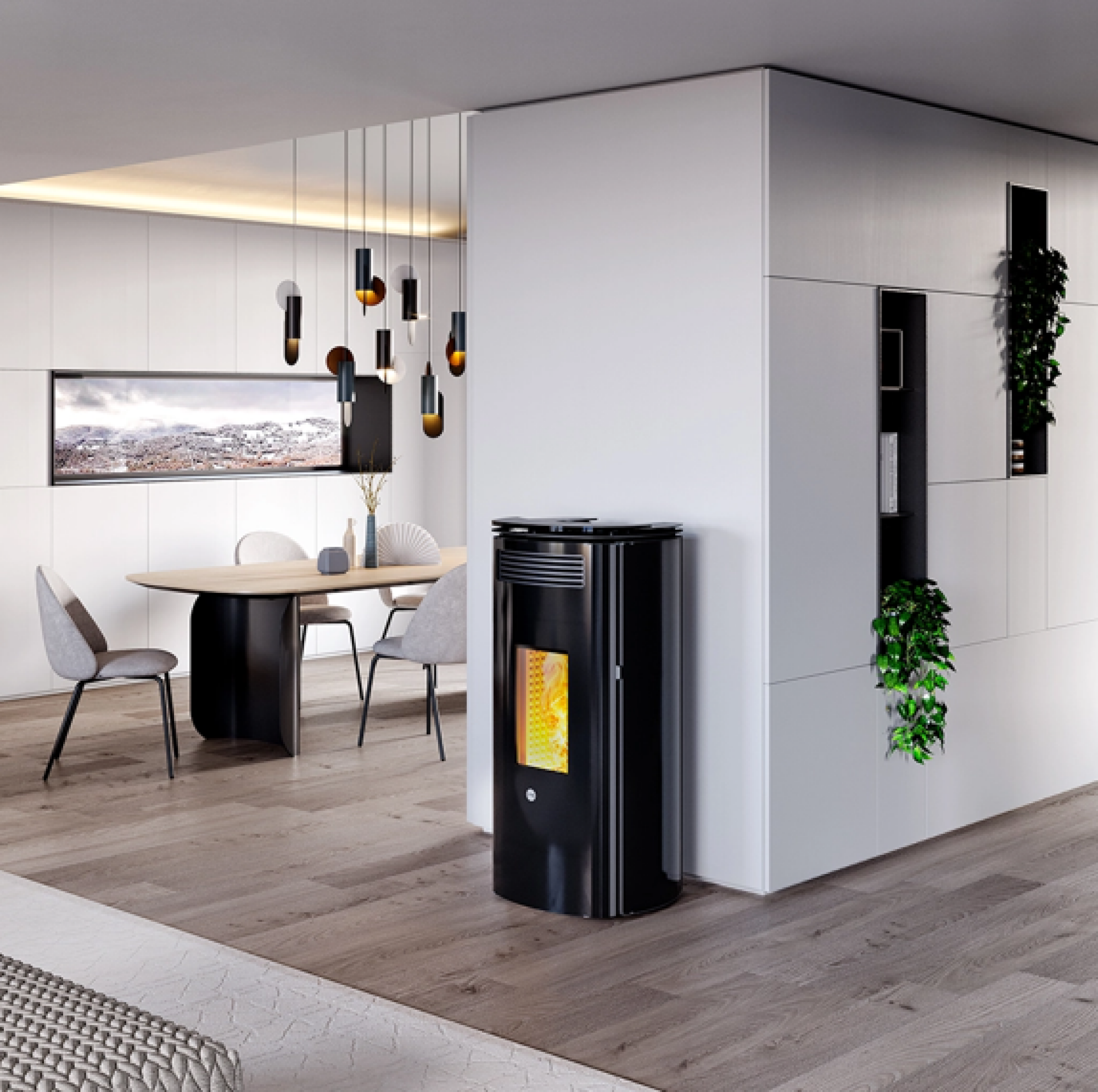 Poêle à granulés de bois ADHARA CMG