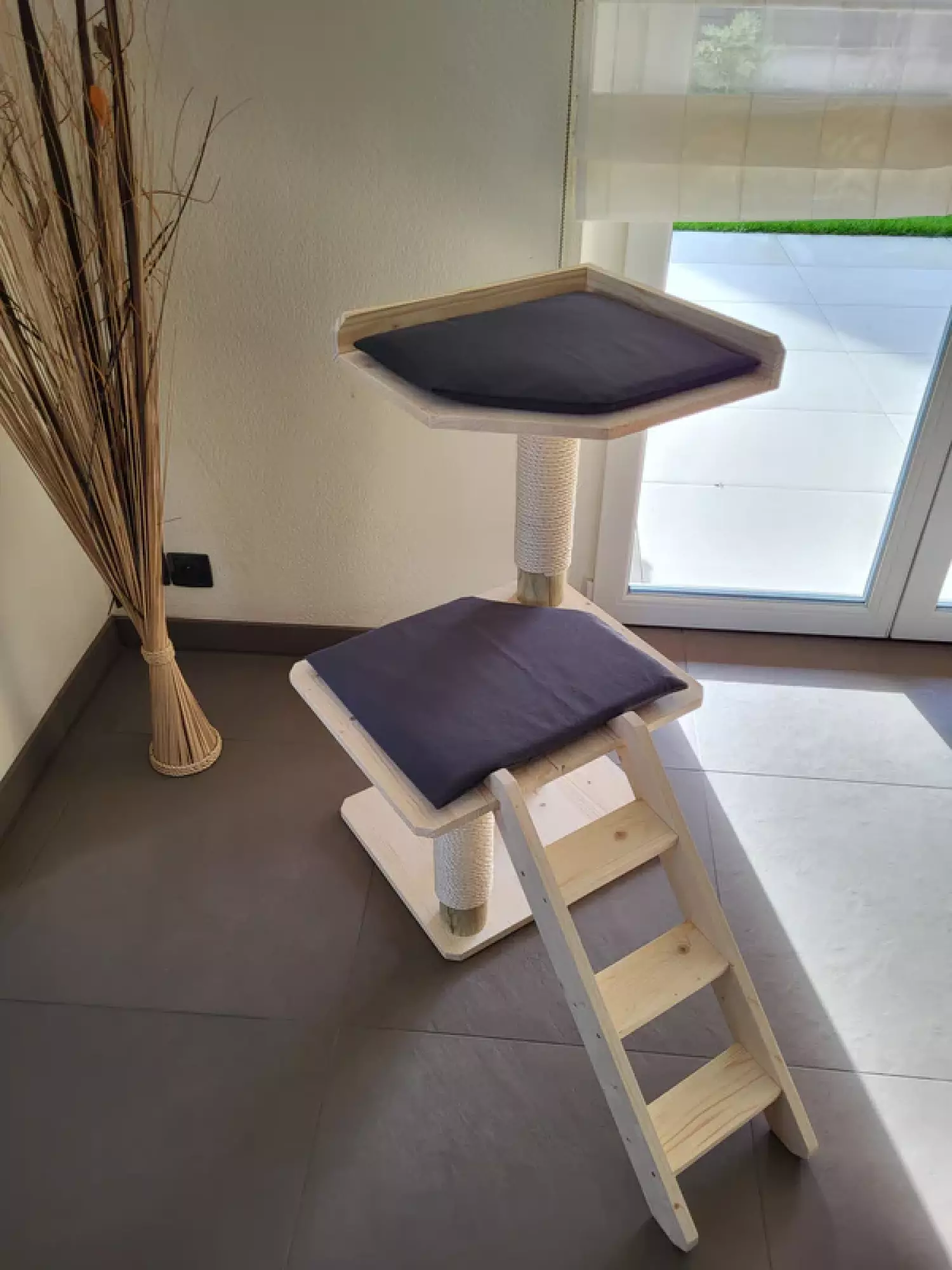 Arbre à chat et son échelle