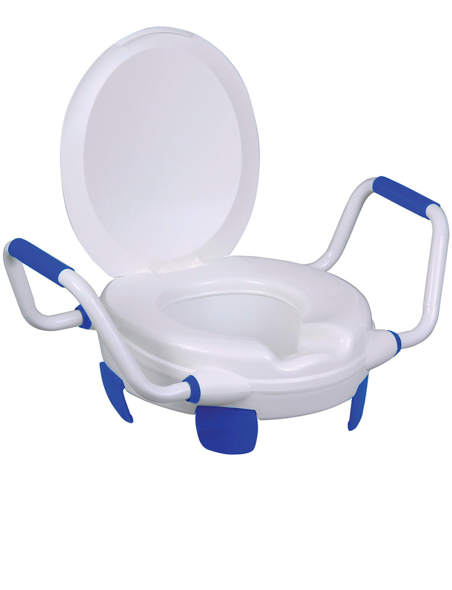 Réhausse WC Clipper V pat & accoudoirs & couvercle