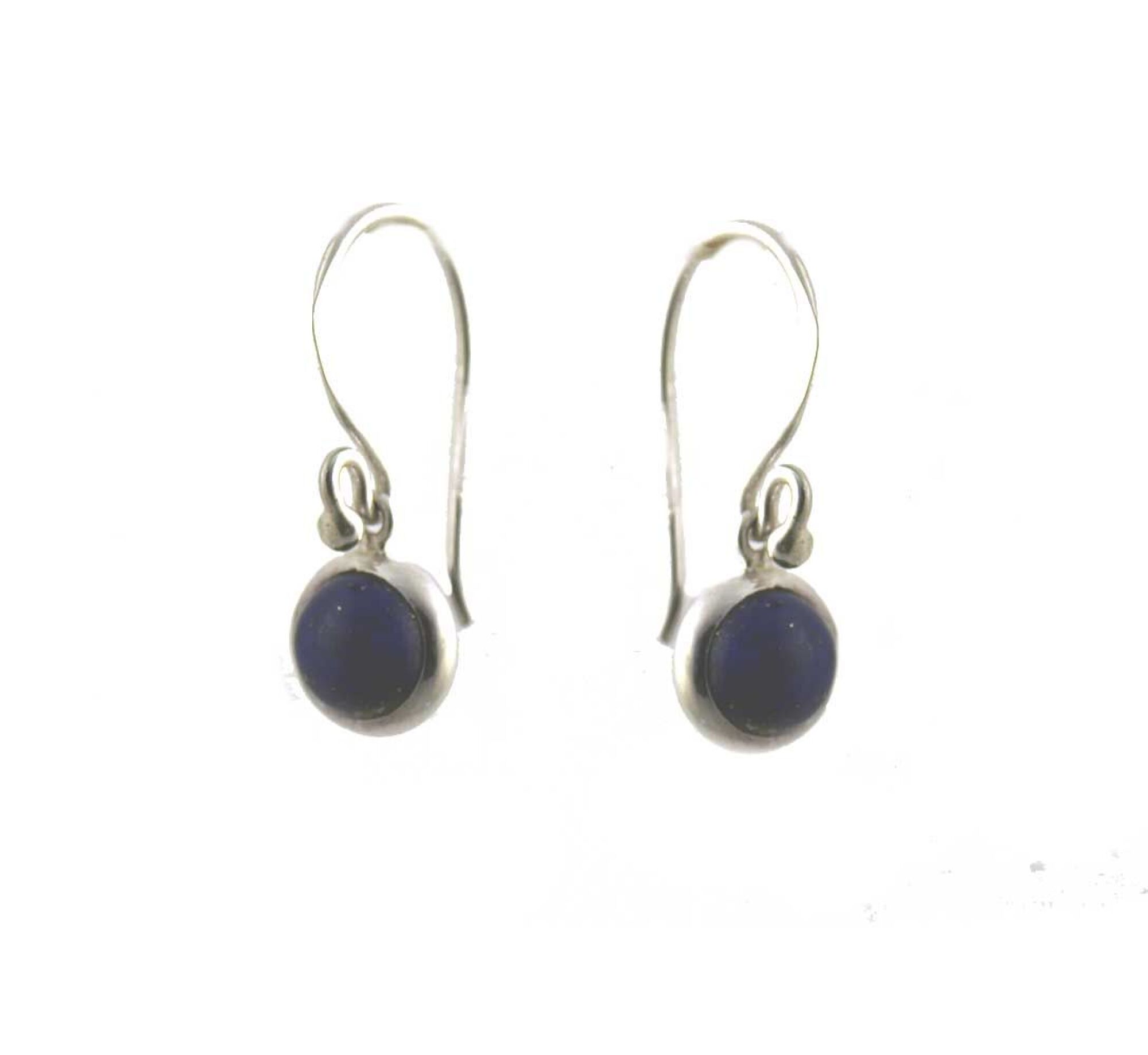 Boucles d'oreilles argent & lapis lazuli