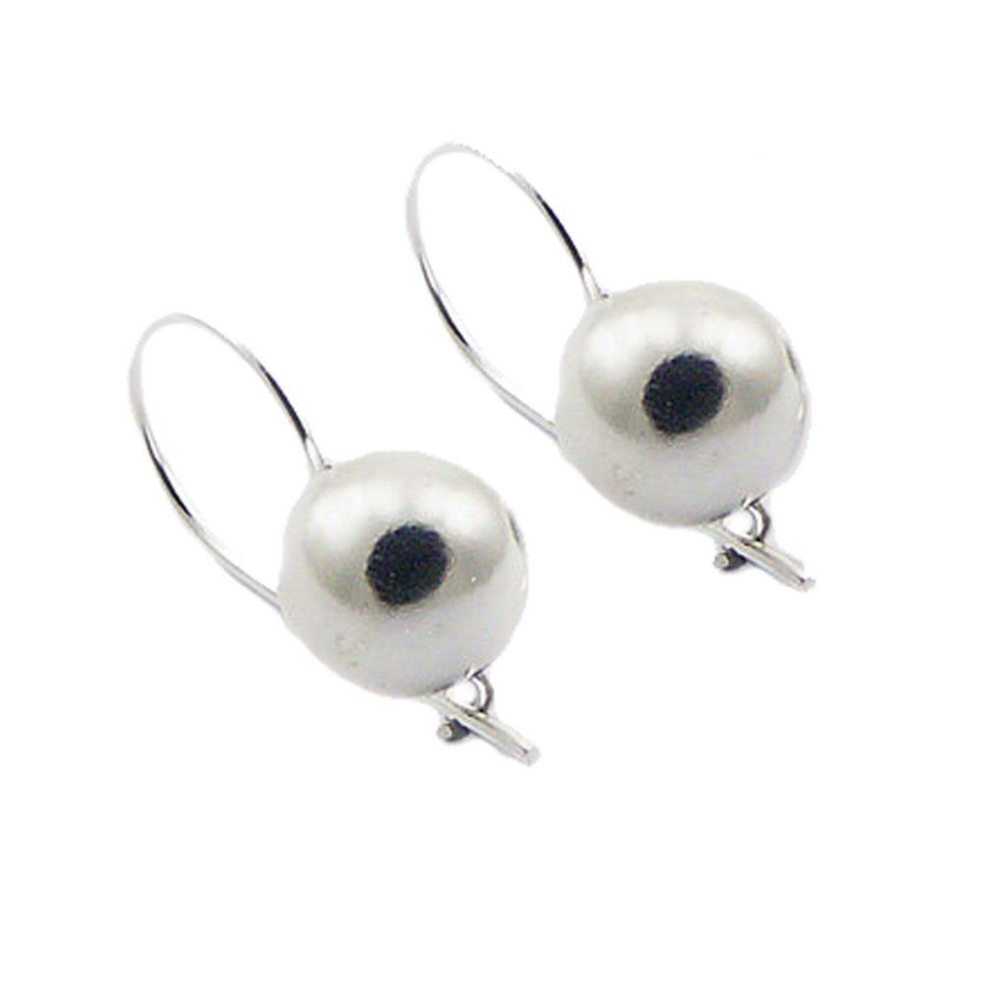 Boucles d'oreilles boule en argent