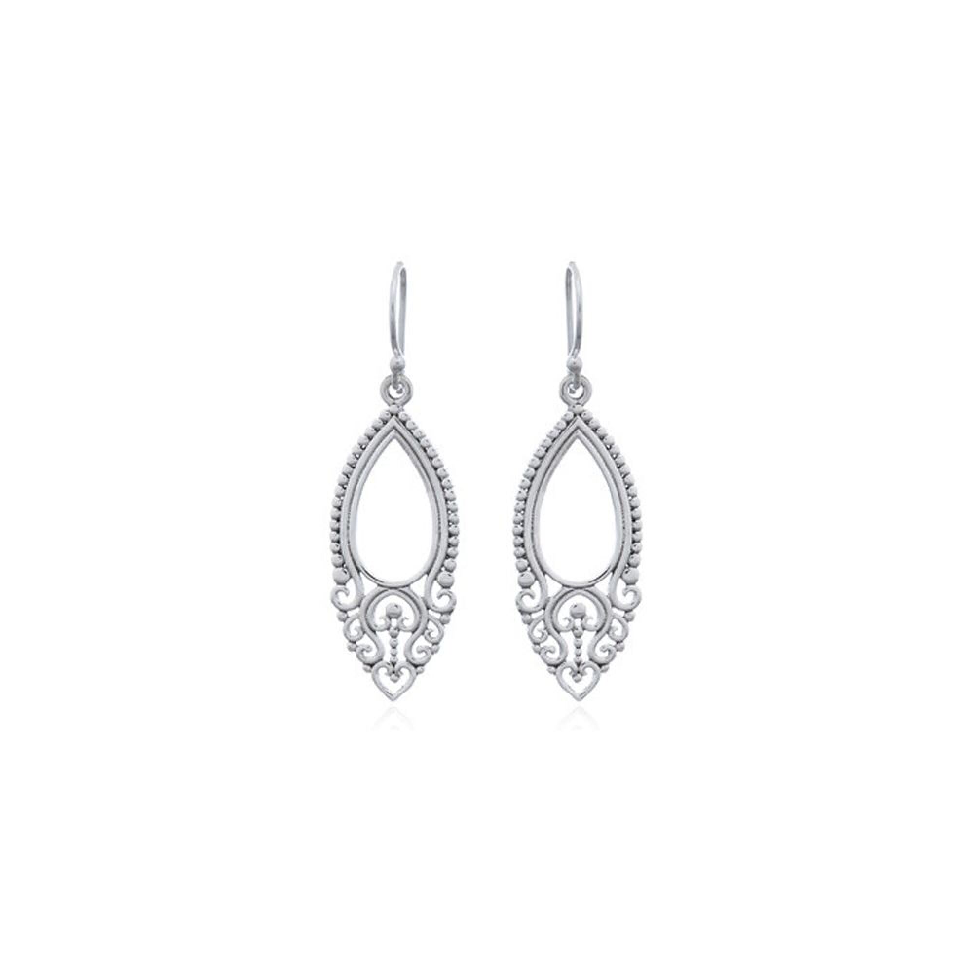 Boucles d'oreilles pendante style orientales