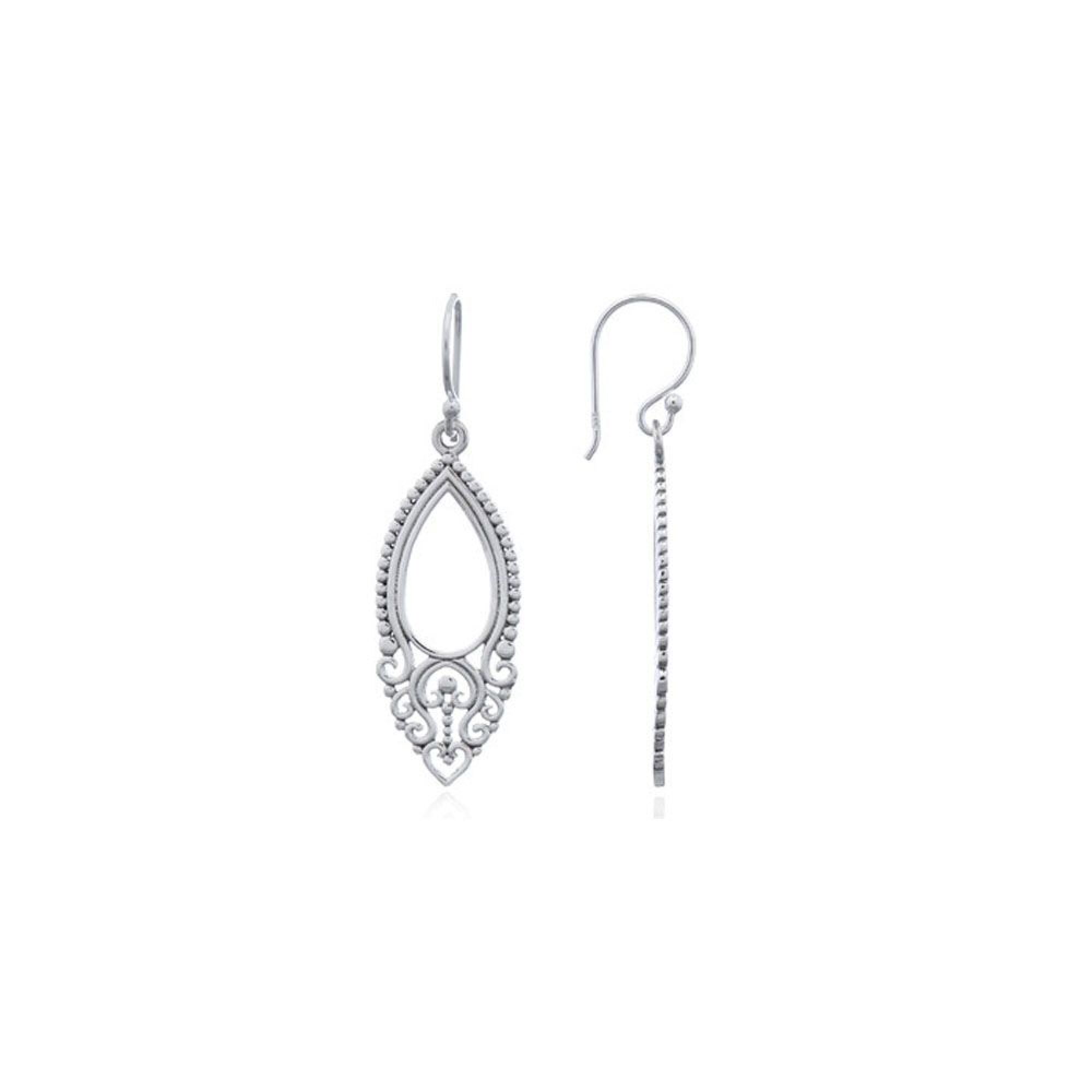 Boucles d'oreilles pendante style orientales