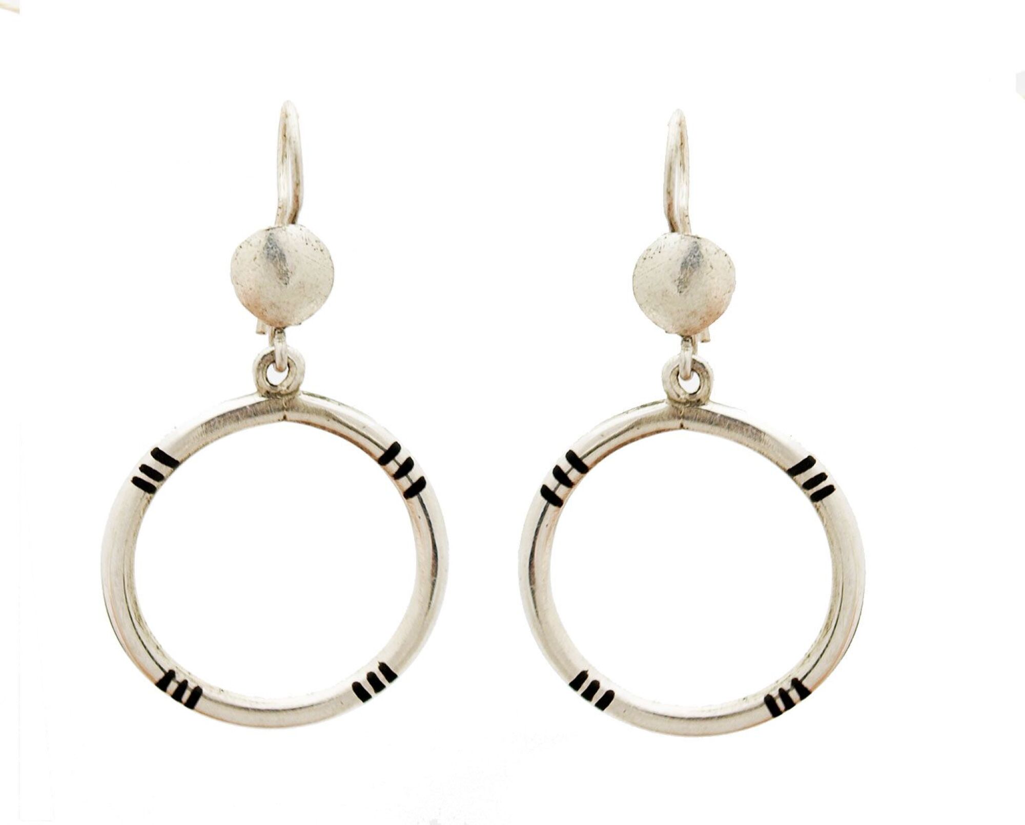 Boucles d'oreilles touareg argent