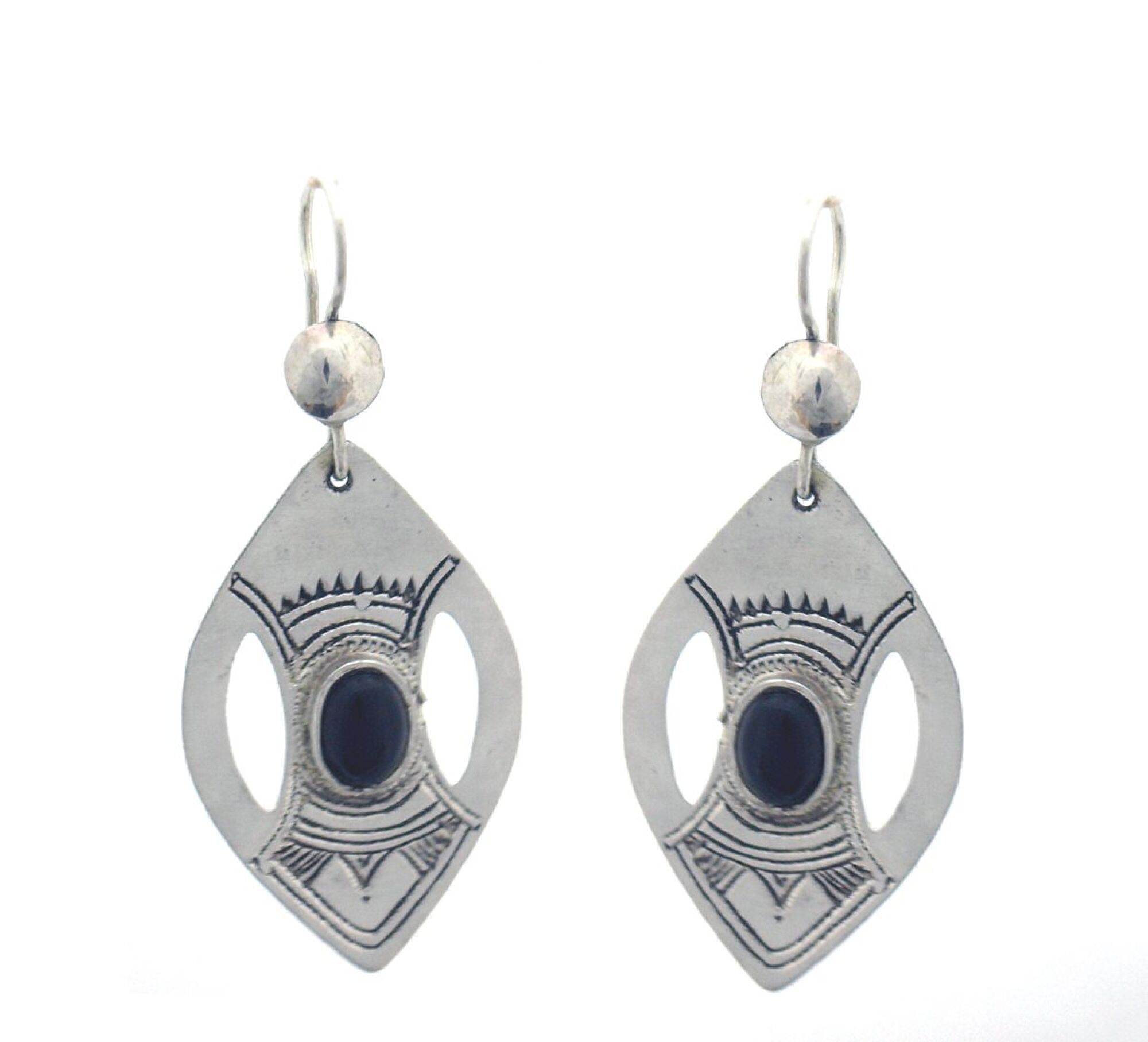 Boucles d'oreilles touareg ovale