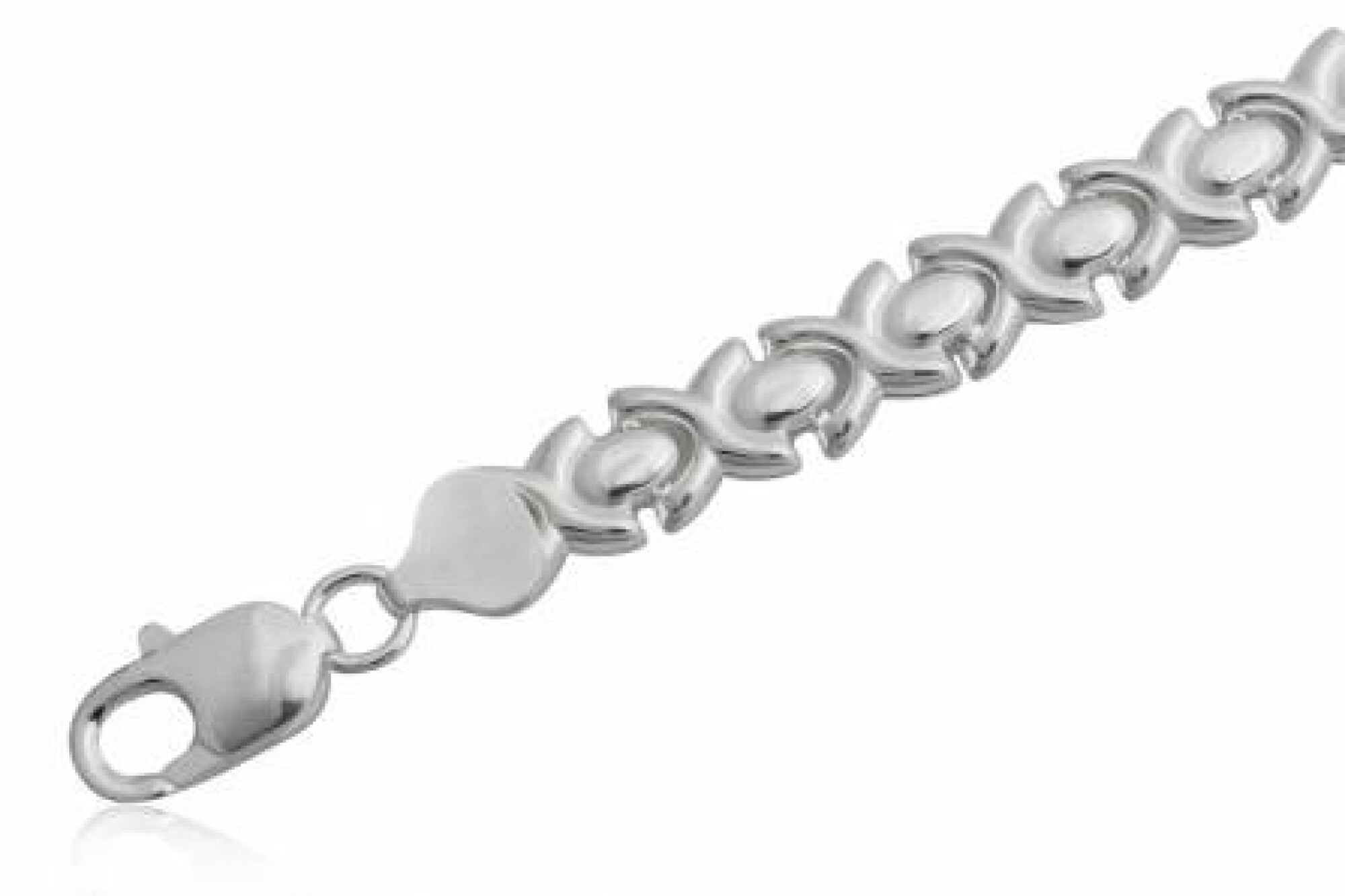 Bracelet argent maille épaisse