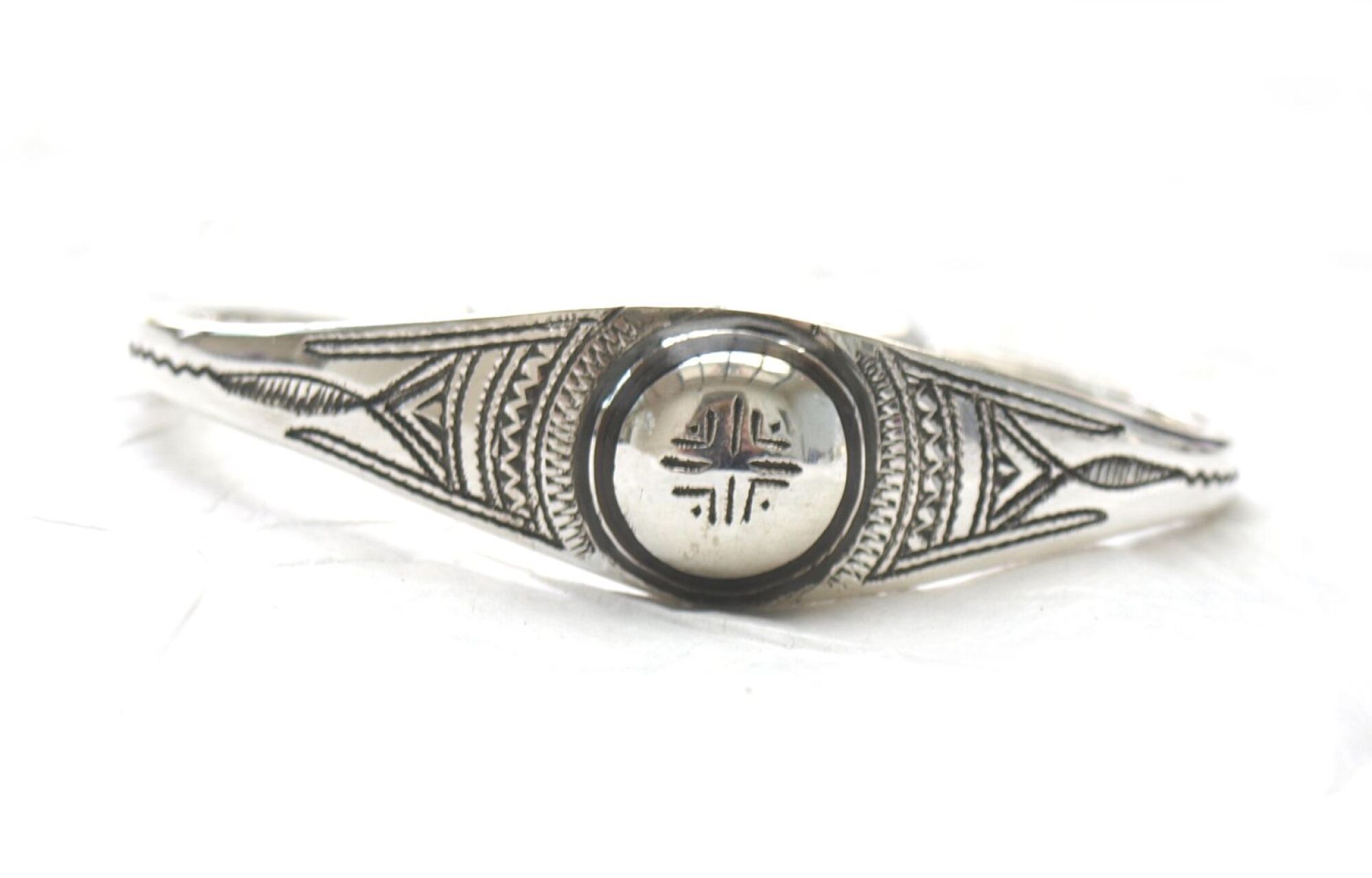 Bracelet ethnique touareg rigide