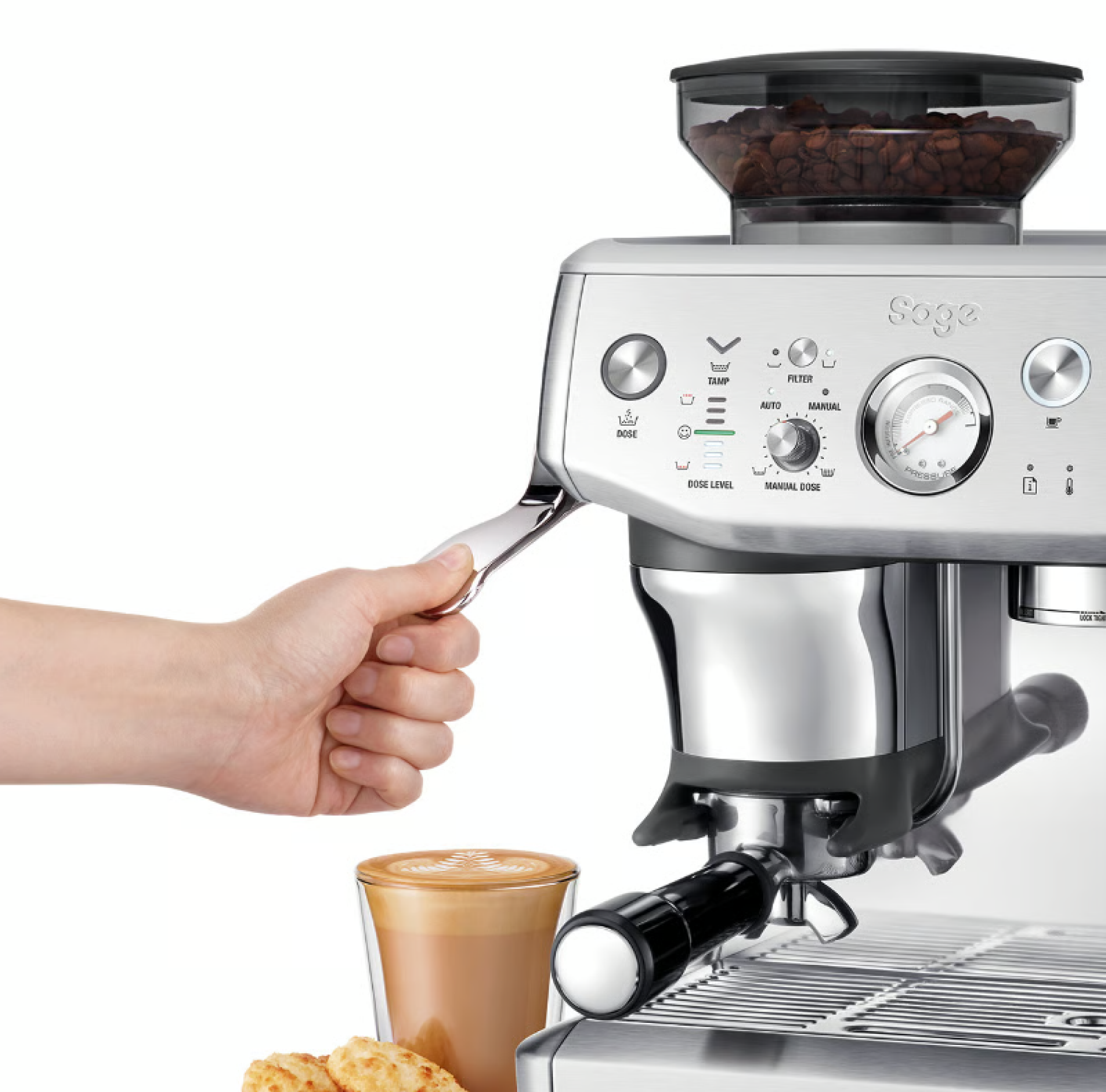 Machine à expresso Sage SES876BSS4EEU1
