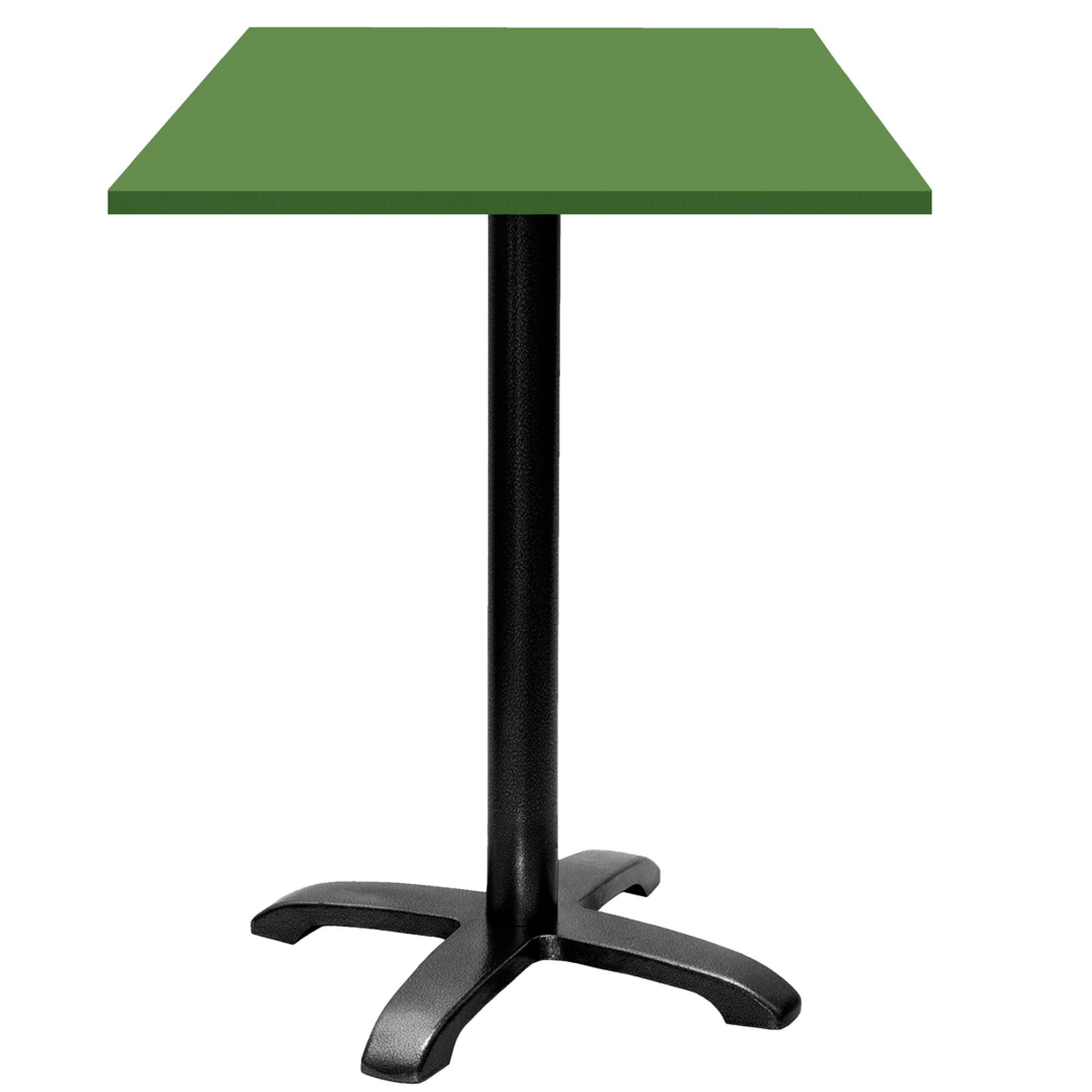 Mange-debout 60x60cm - modèle Bazila vert