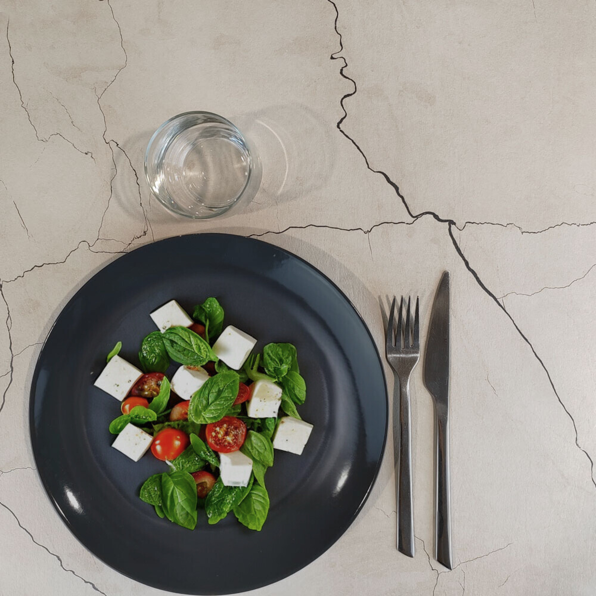 Mange-debout 60x60cm - modèle Milan lune blanche