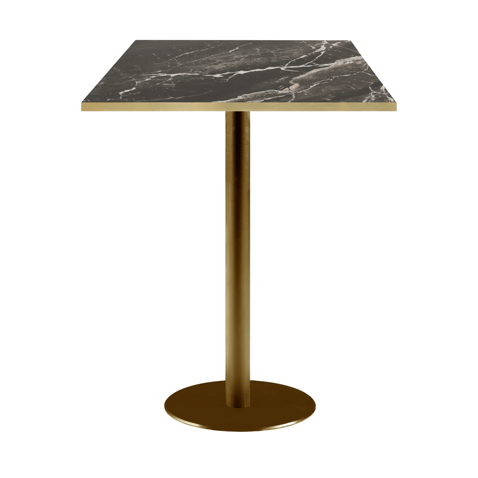 Mange-debout 60x60cm Rome bistrot marbre veiné