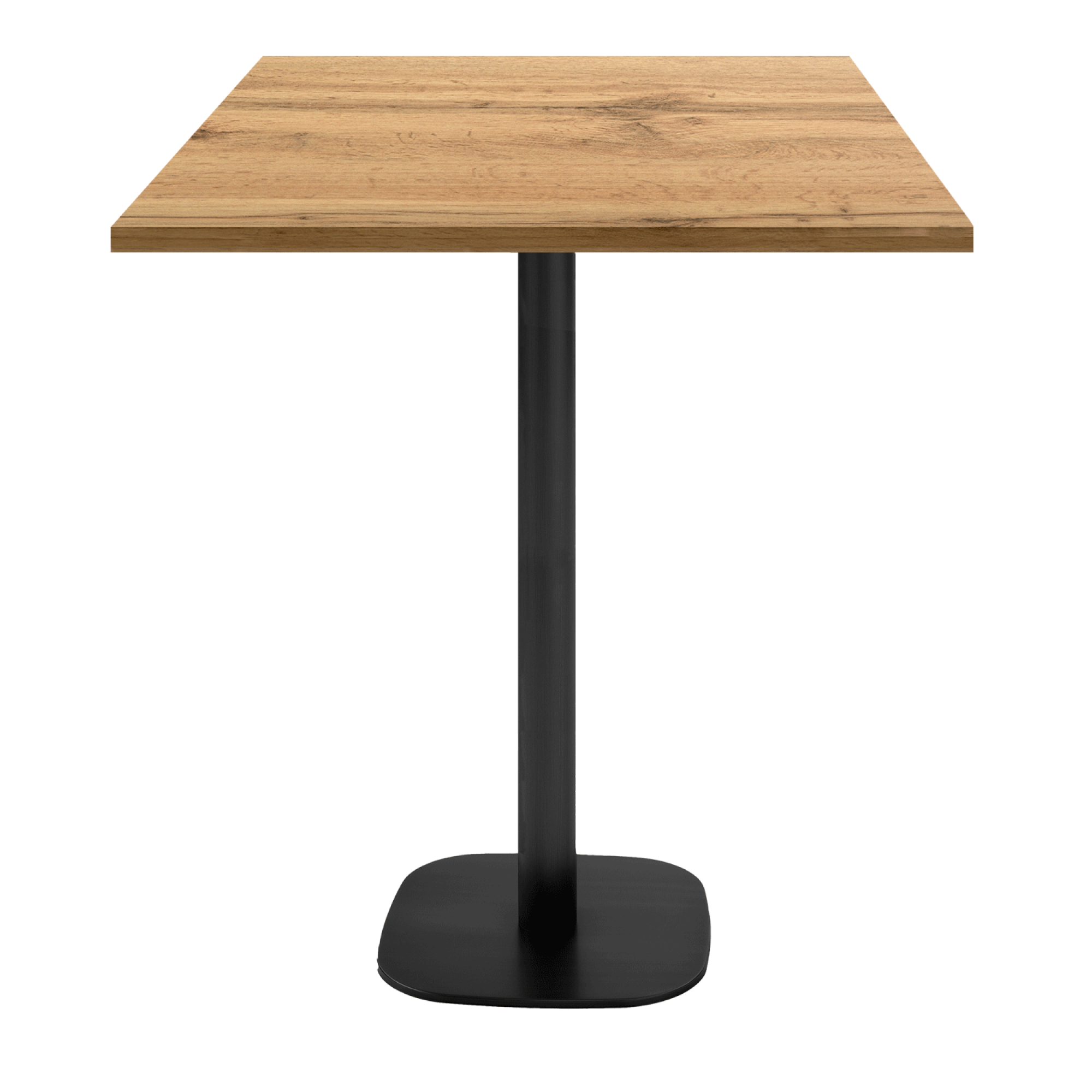 Mange-debout 70x70cm - modèle Round chene armor