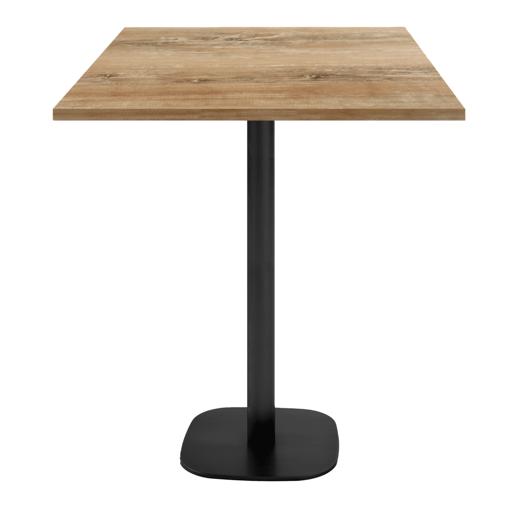 Mange-debout 70x70cm - modèle Round chene slovene