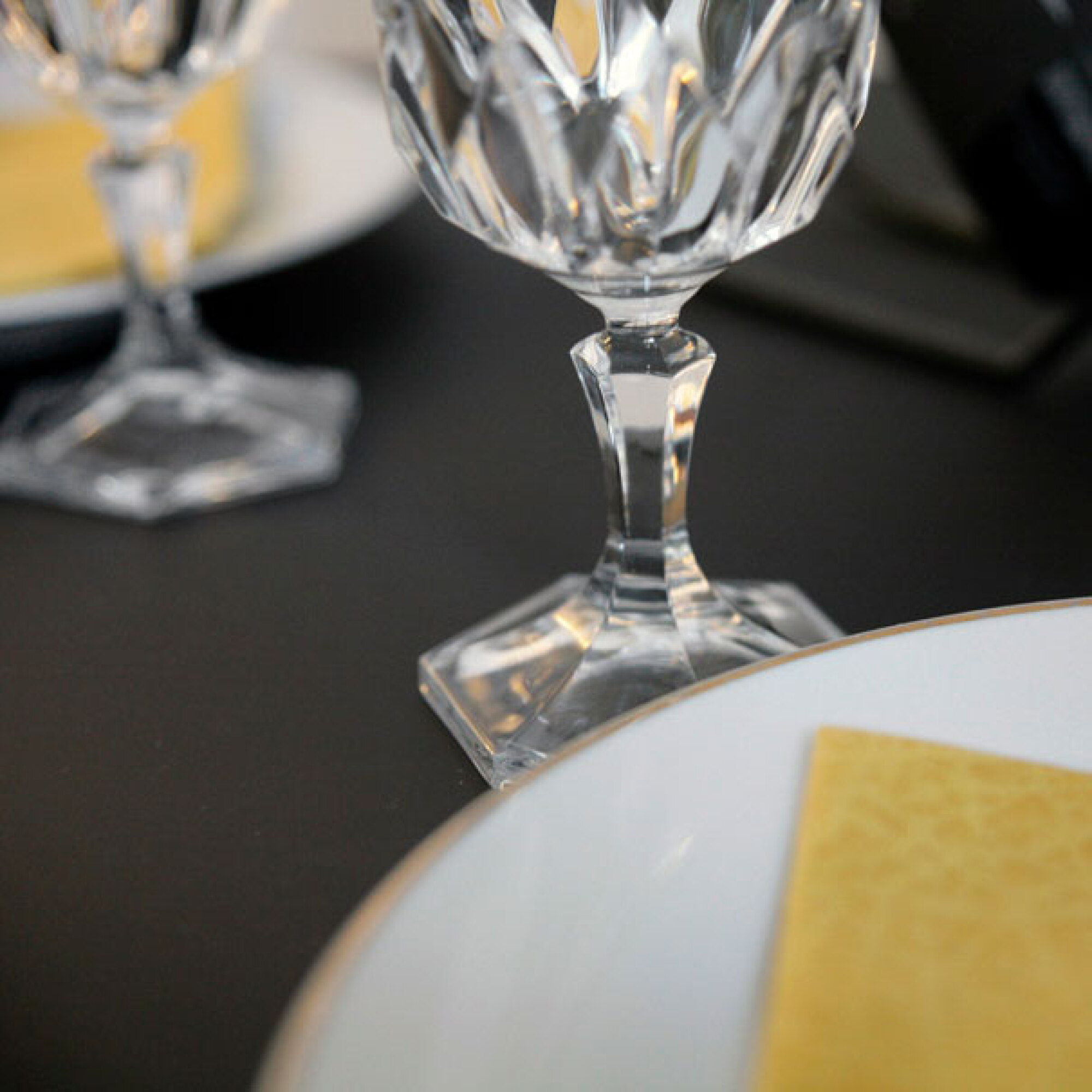 Mange-debout Ø60cm Rome bistrot noire