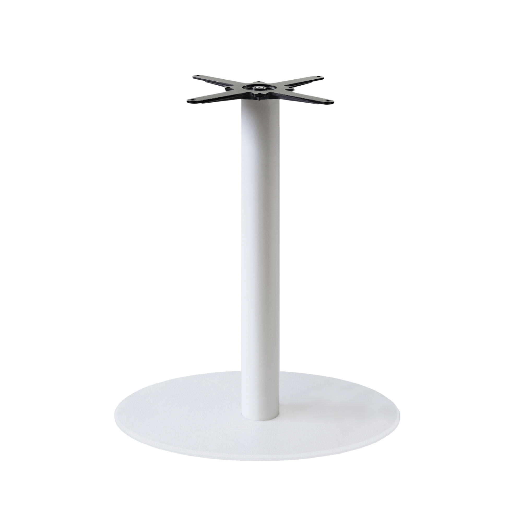 Piétement modèle Rome blanc XL pour tables jusqu'à Ø130cm