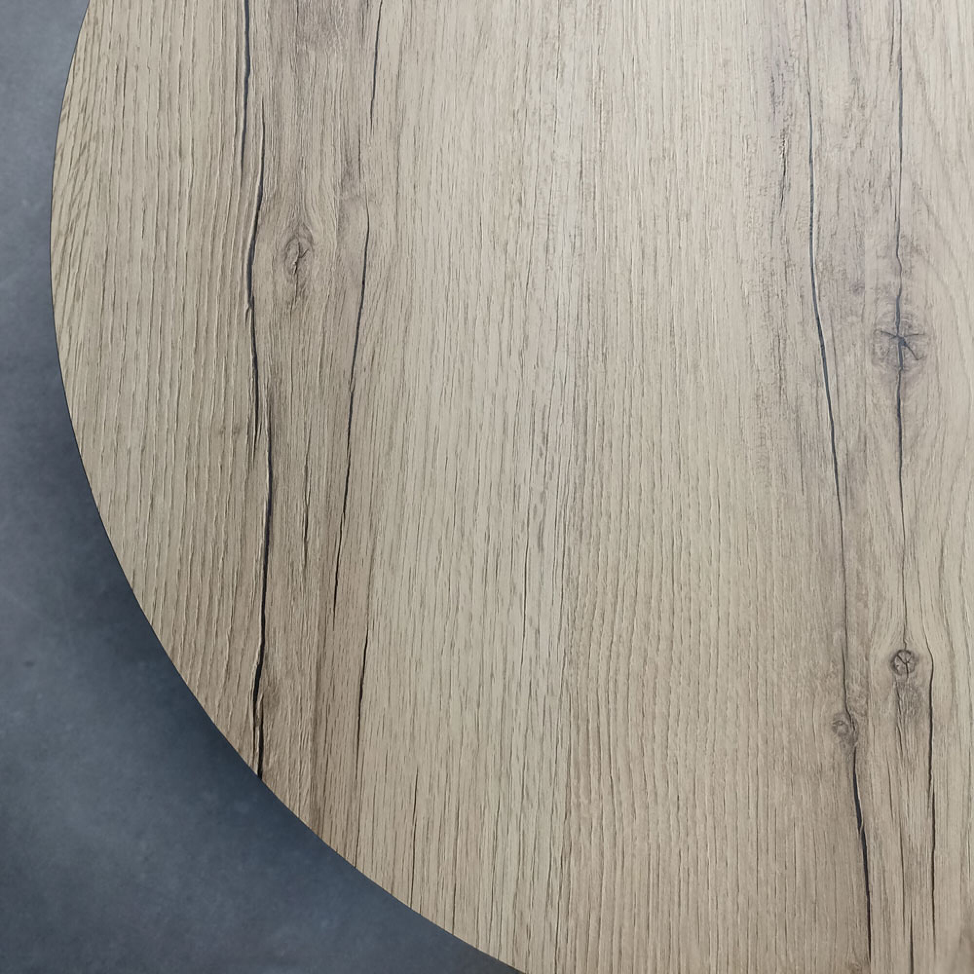 Plateau 60x60 decor chene delano