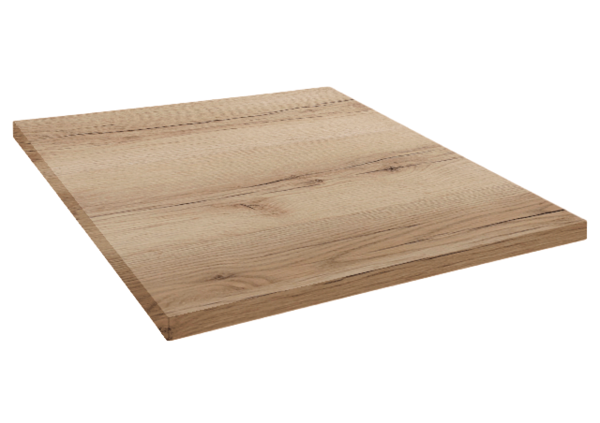 Plateau 70x70 decor chene delano