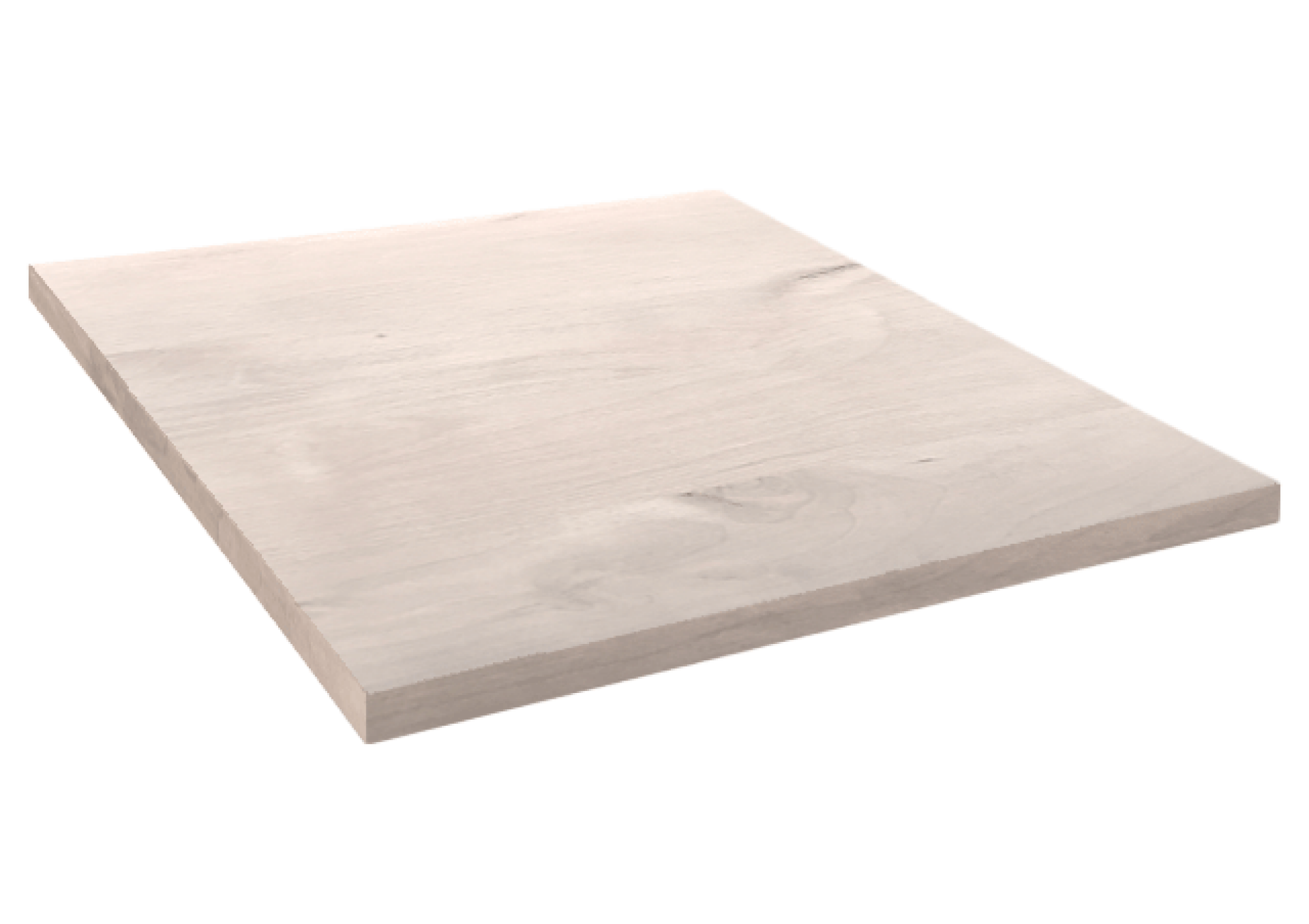 Plateau 90x90 decor chene bosco