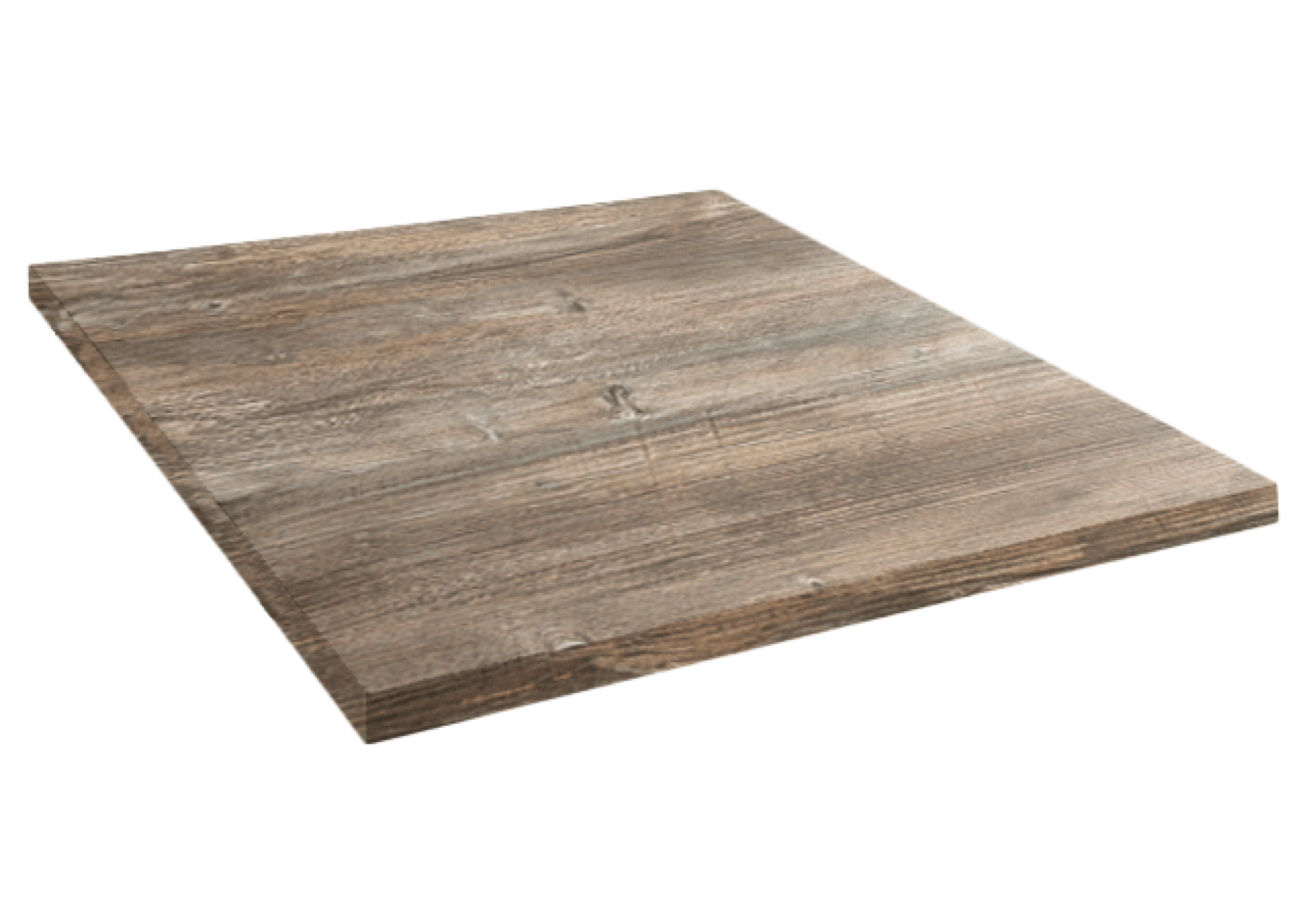 Plateau 90x90 decor chene saman