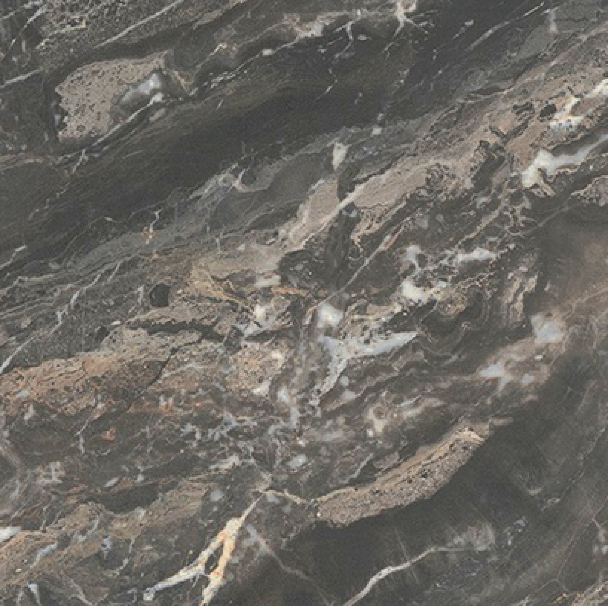 Plateau 90x90 decor marbre royal chants laiton