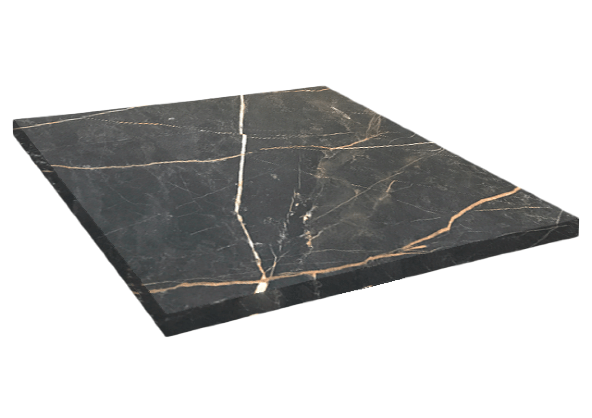 Plateau 90x90 decor marbre samas