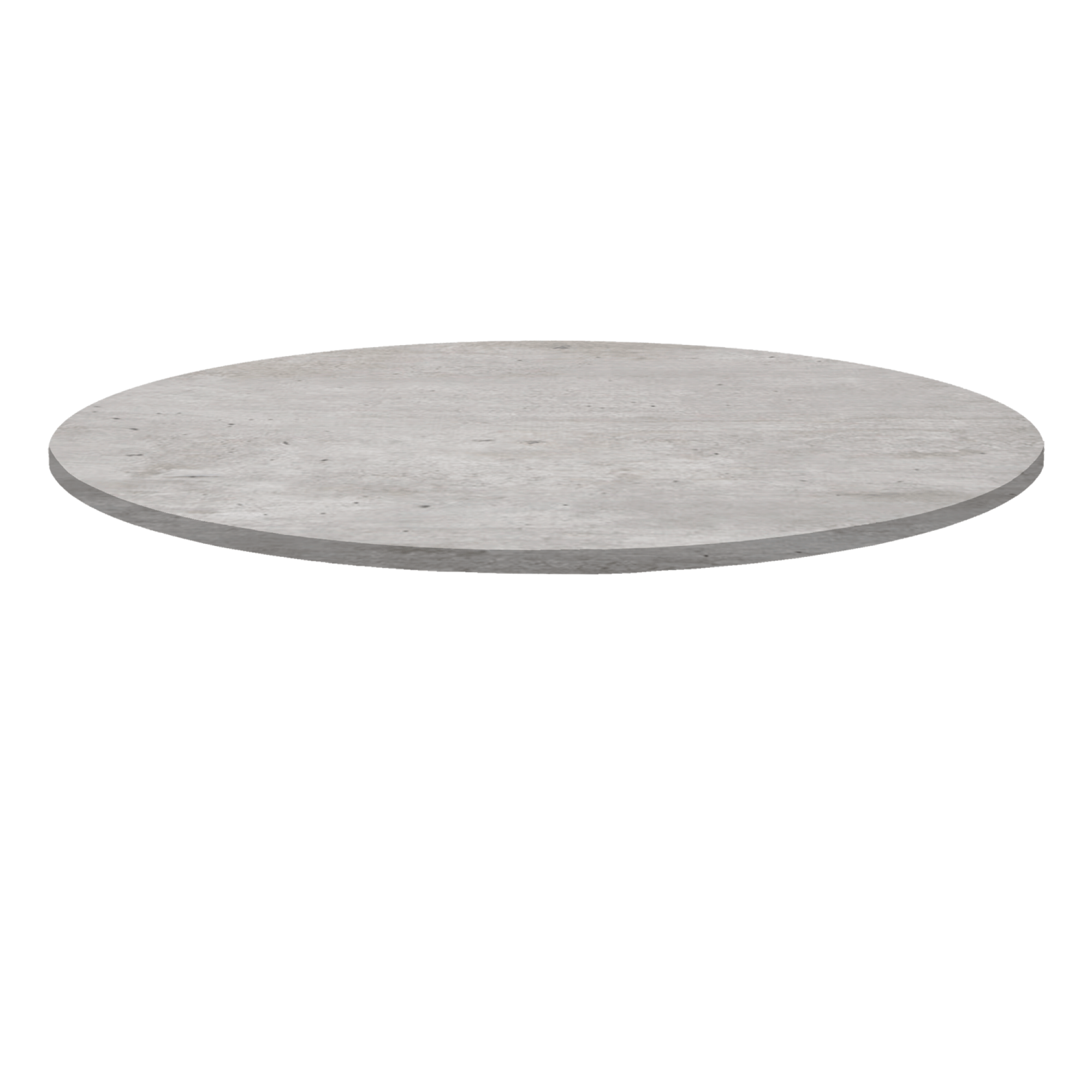 Plateau Ø120 decor beton naturel