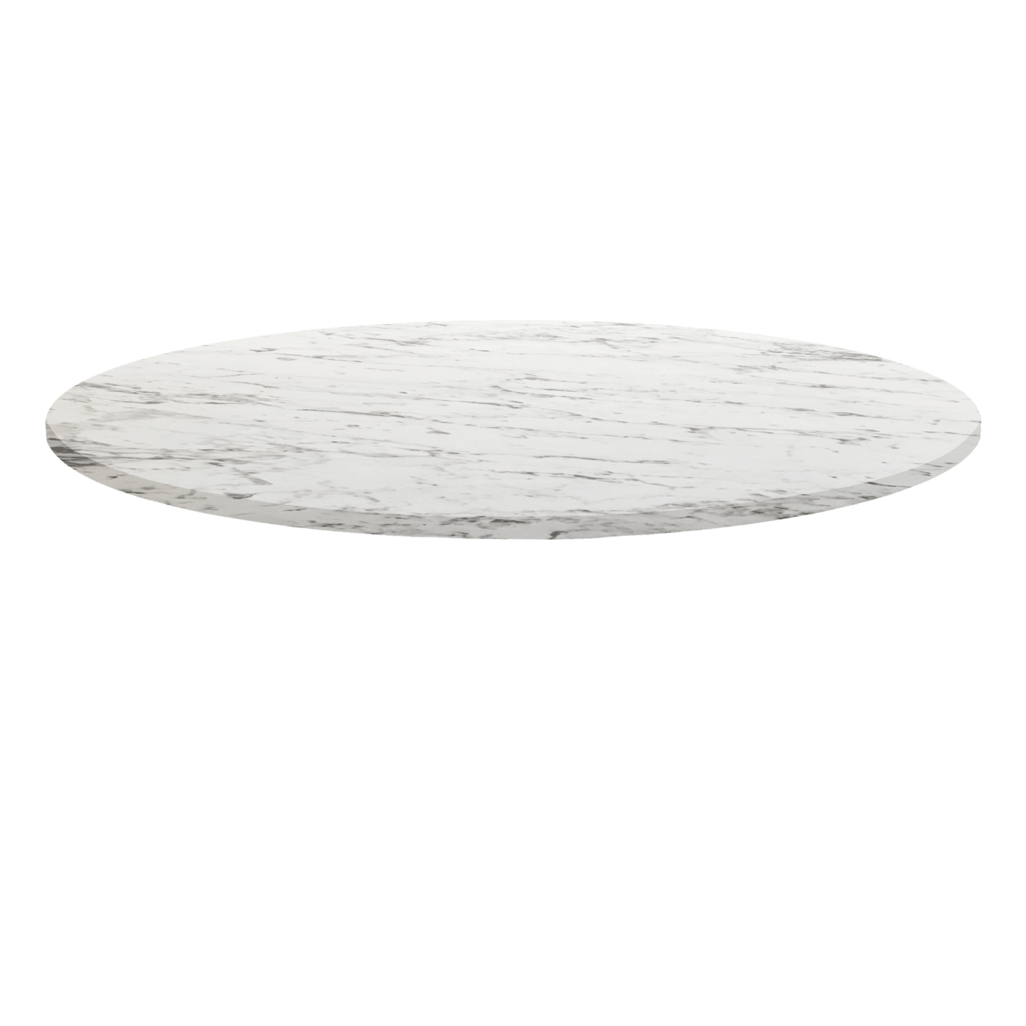 Plateau Ø120 decor marbre calacata