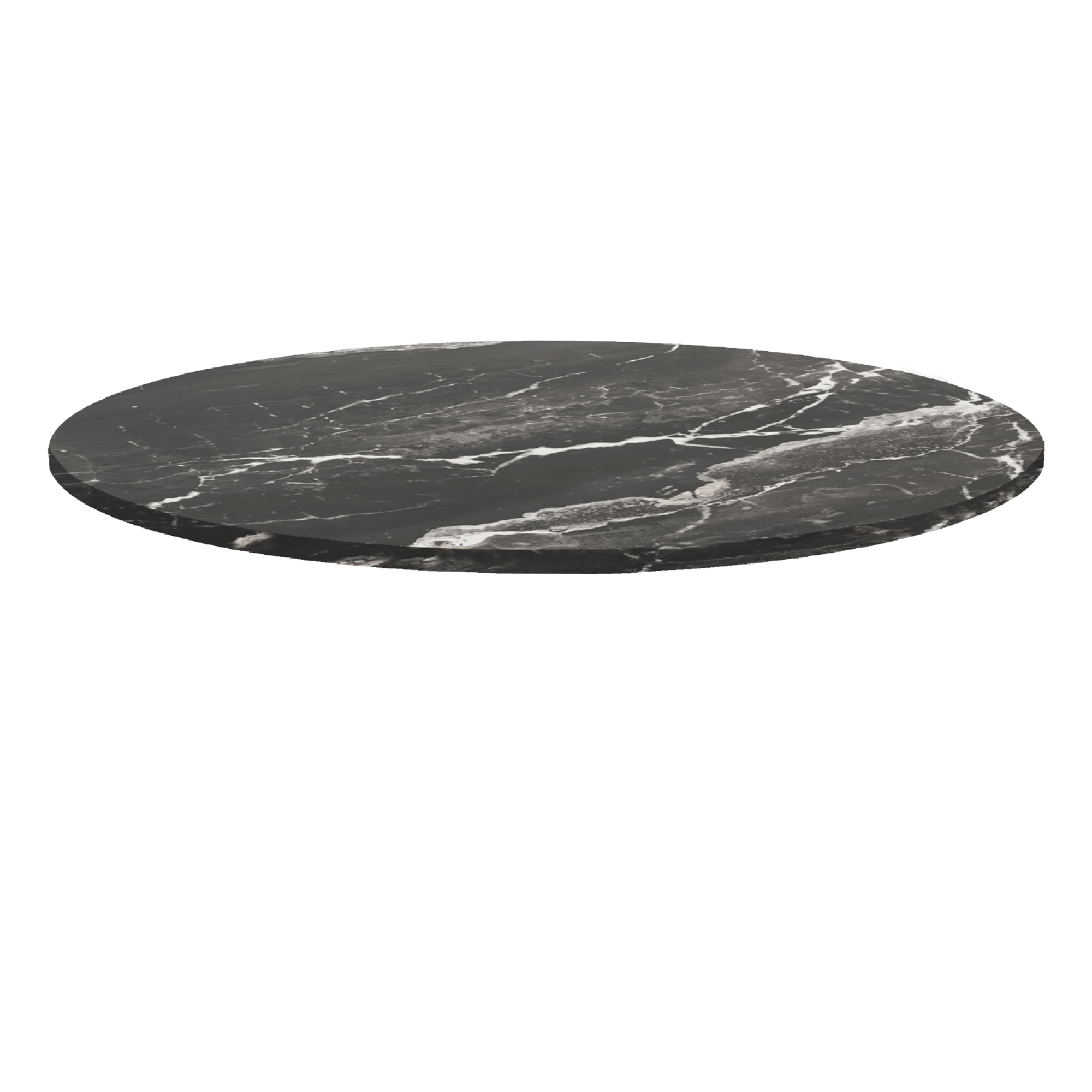 Plateau Ø120 decor marbre royal