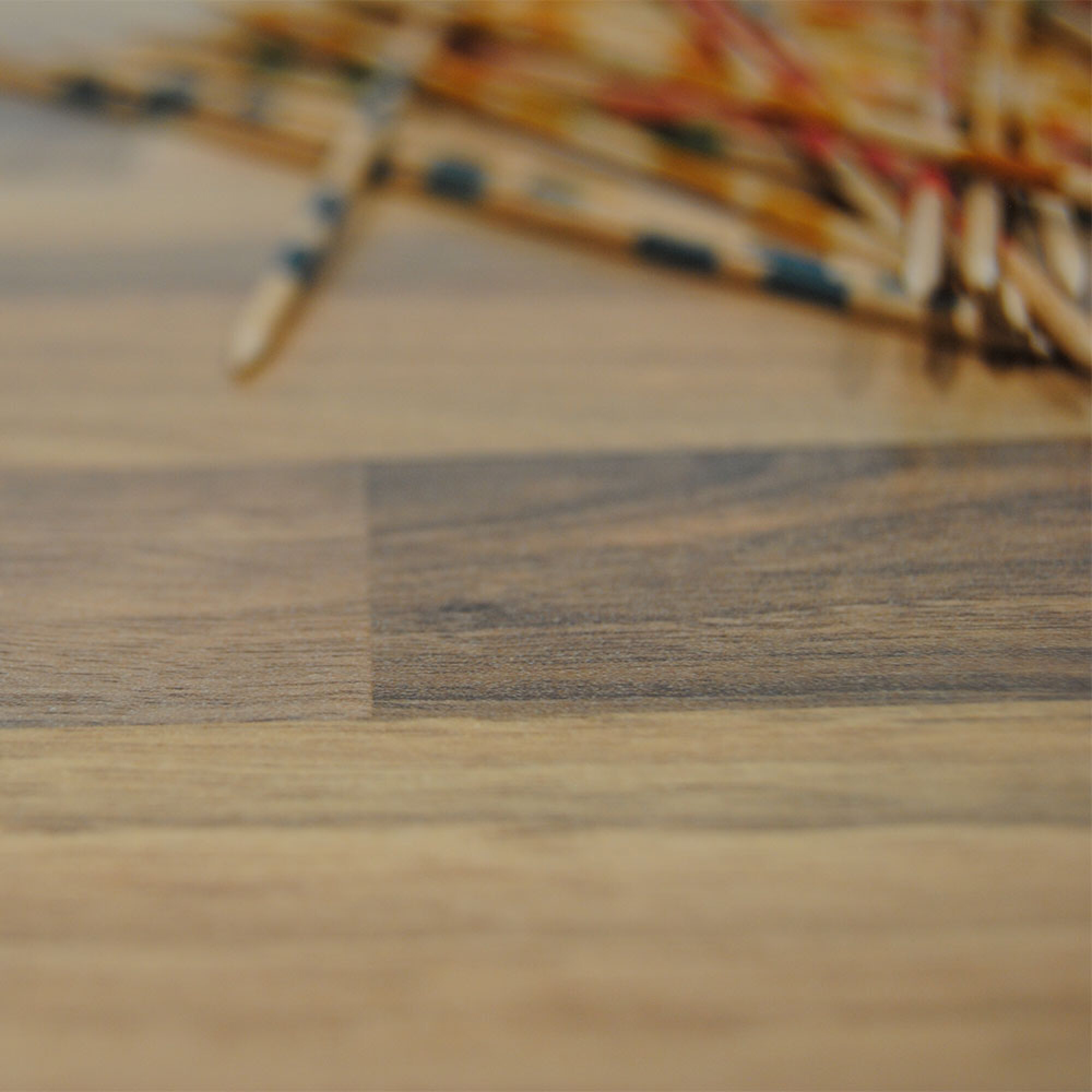 Plateau Ø80 decor bois noyer