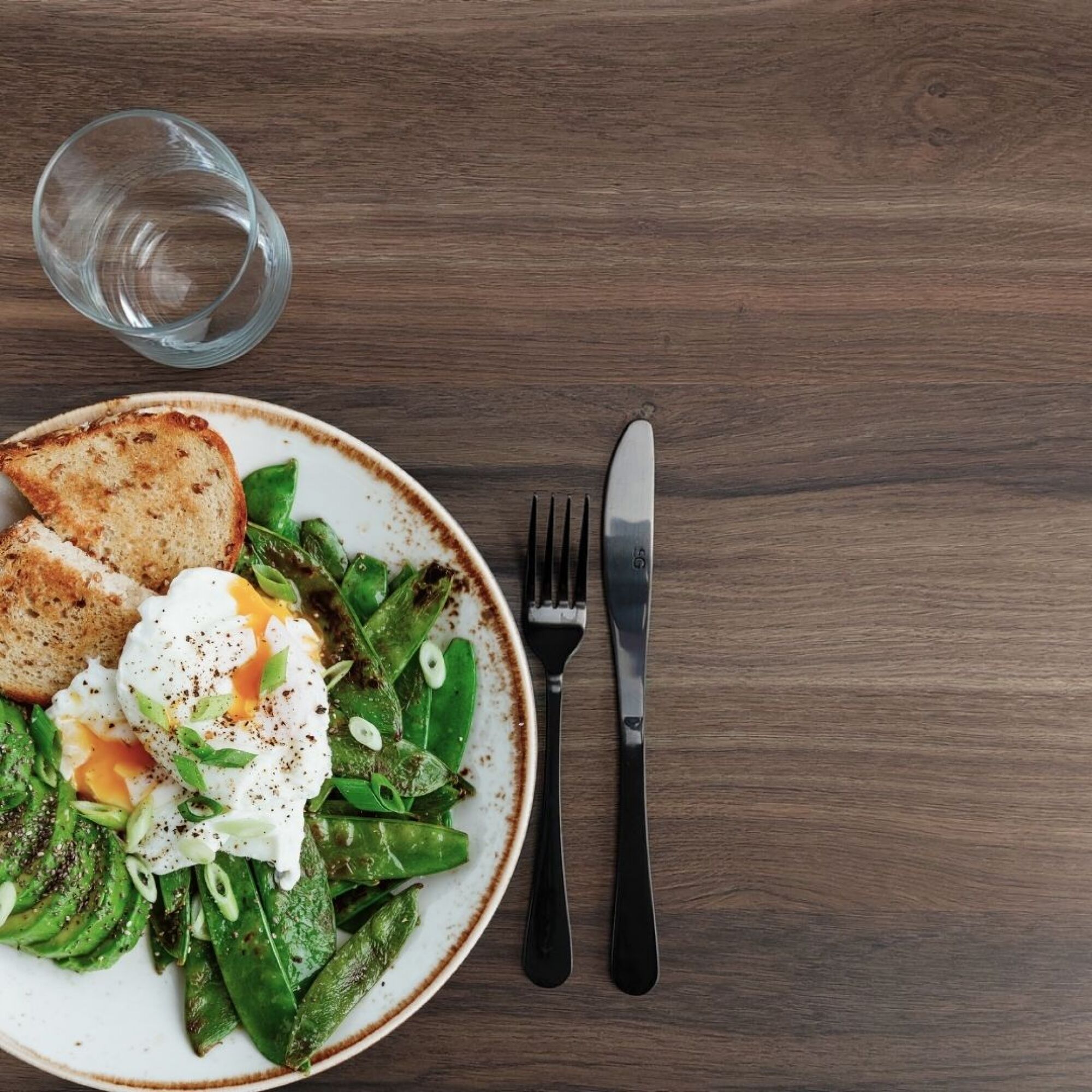 Plateau Ø90 decor chene montagne