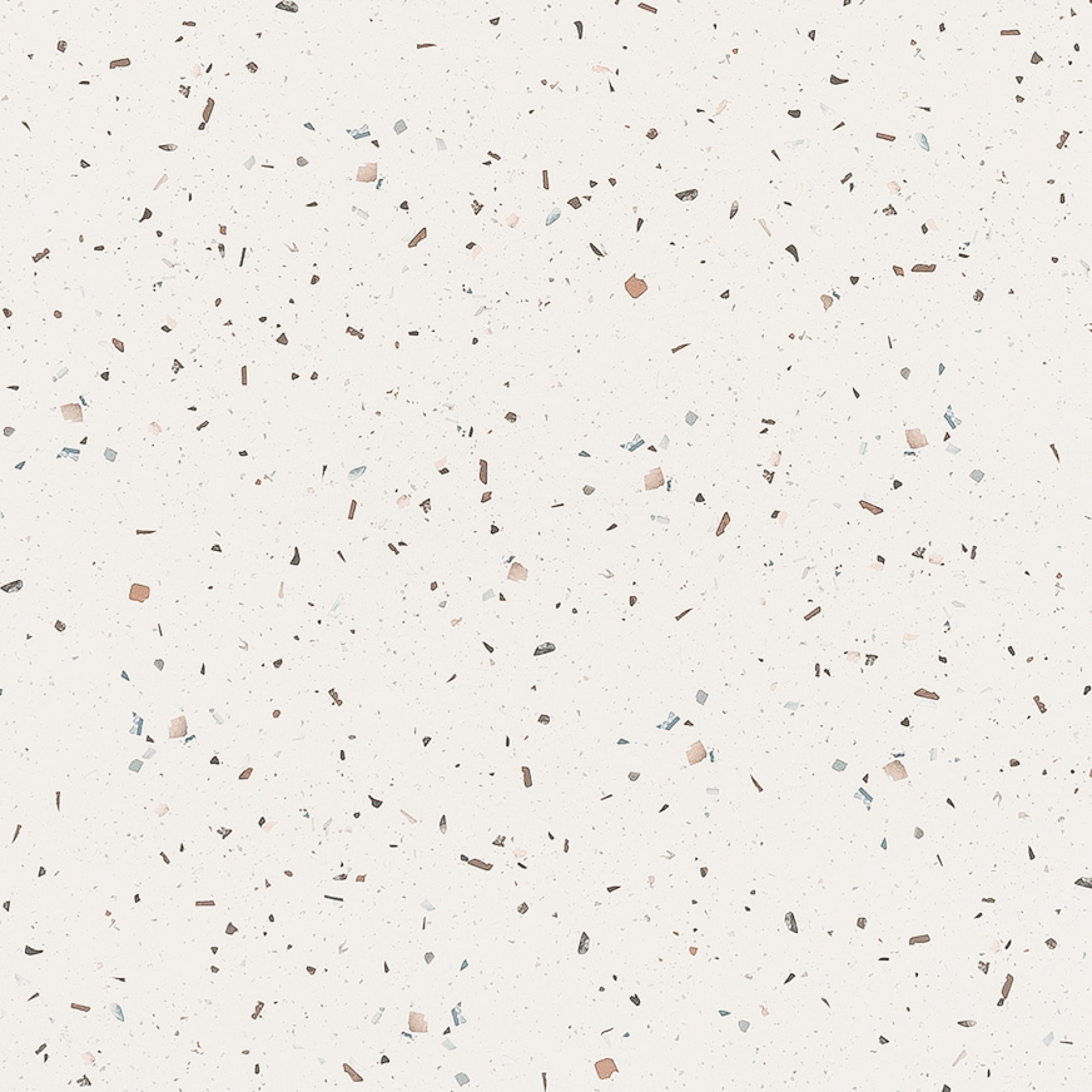 Plateau Ø90 decor terrazzo cassata chants laiton