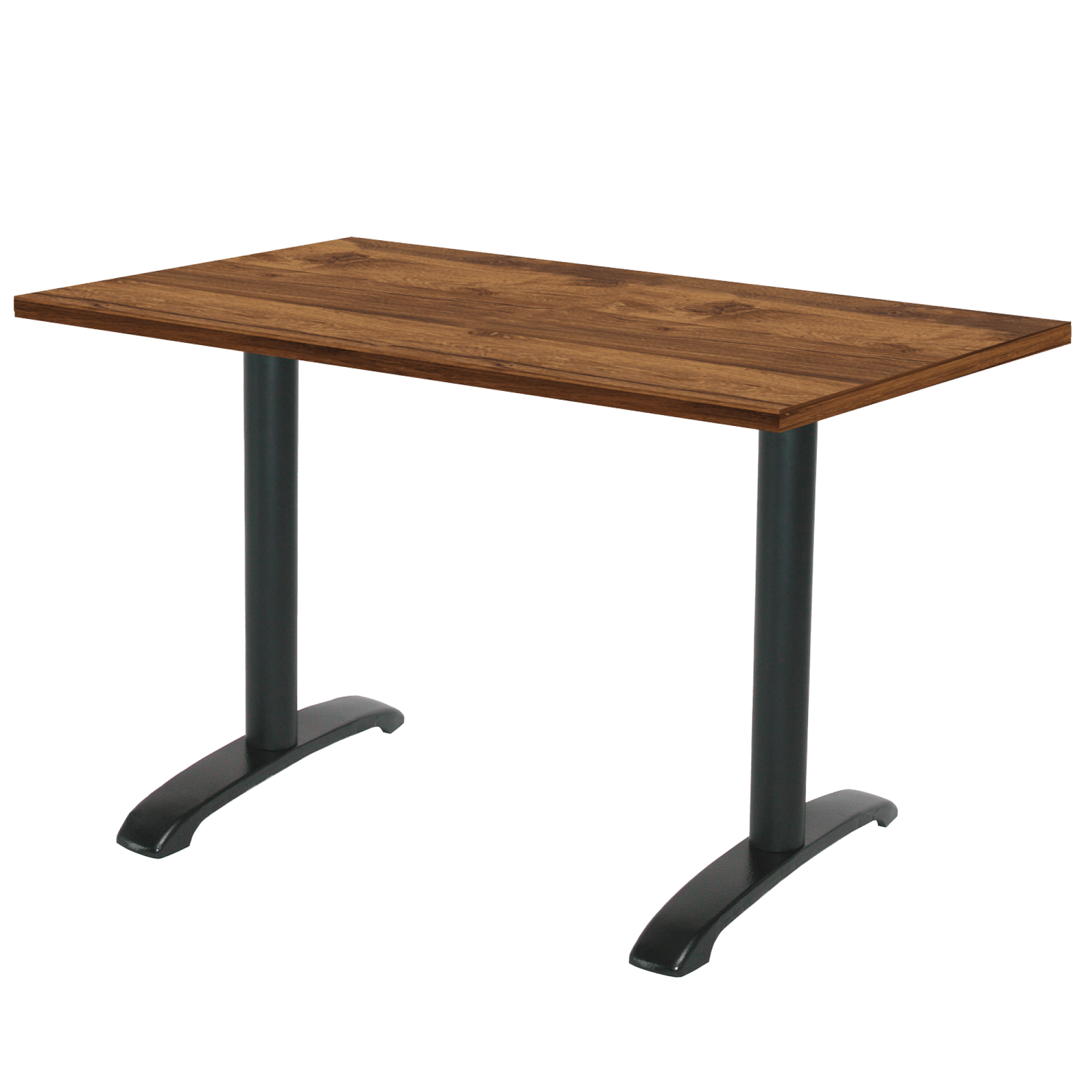 Table 120x70cm - modèle Bazila chêne hunton