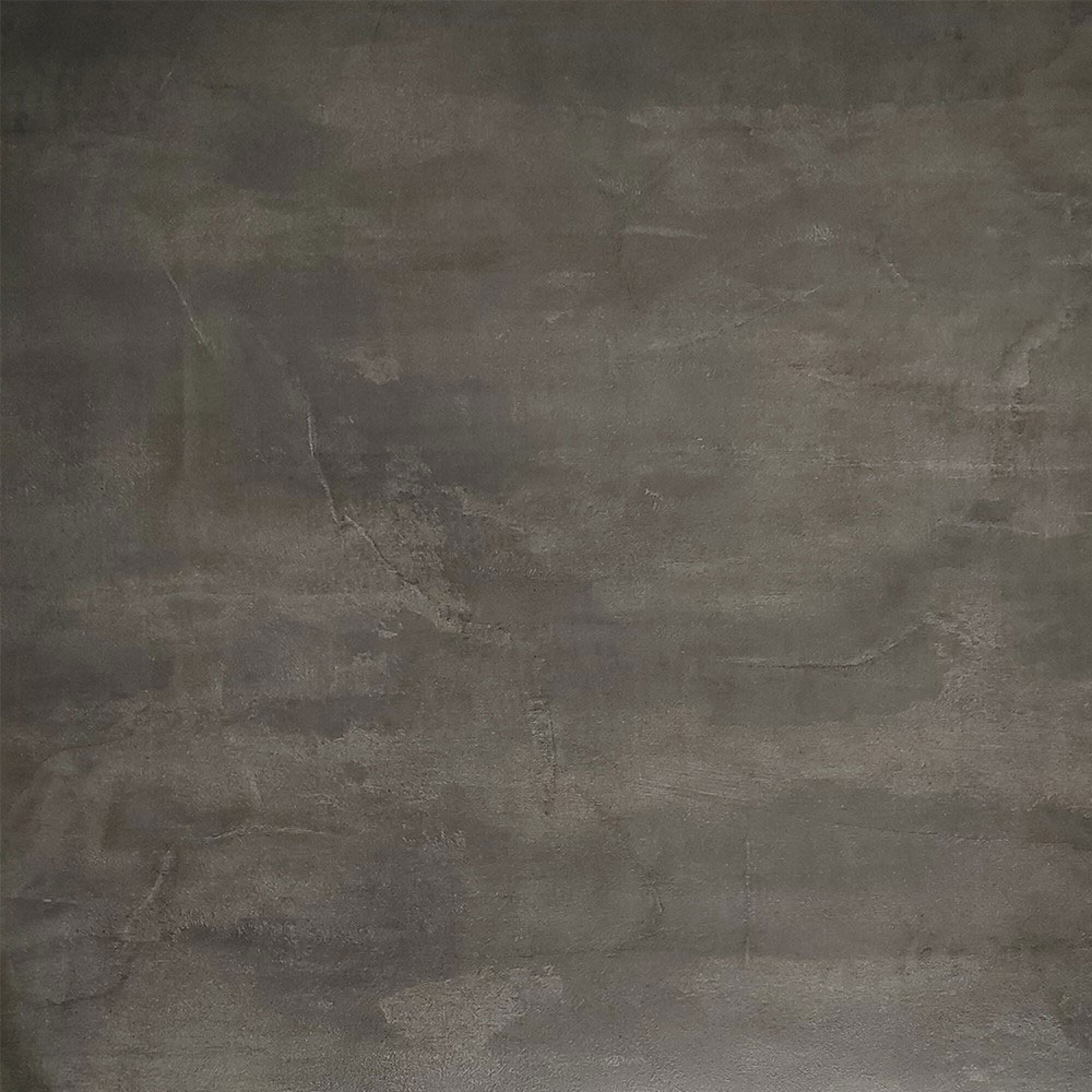 Table 120x70cm - modèle Round blanc ardoise métallisée