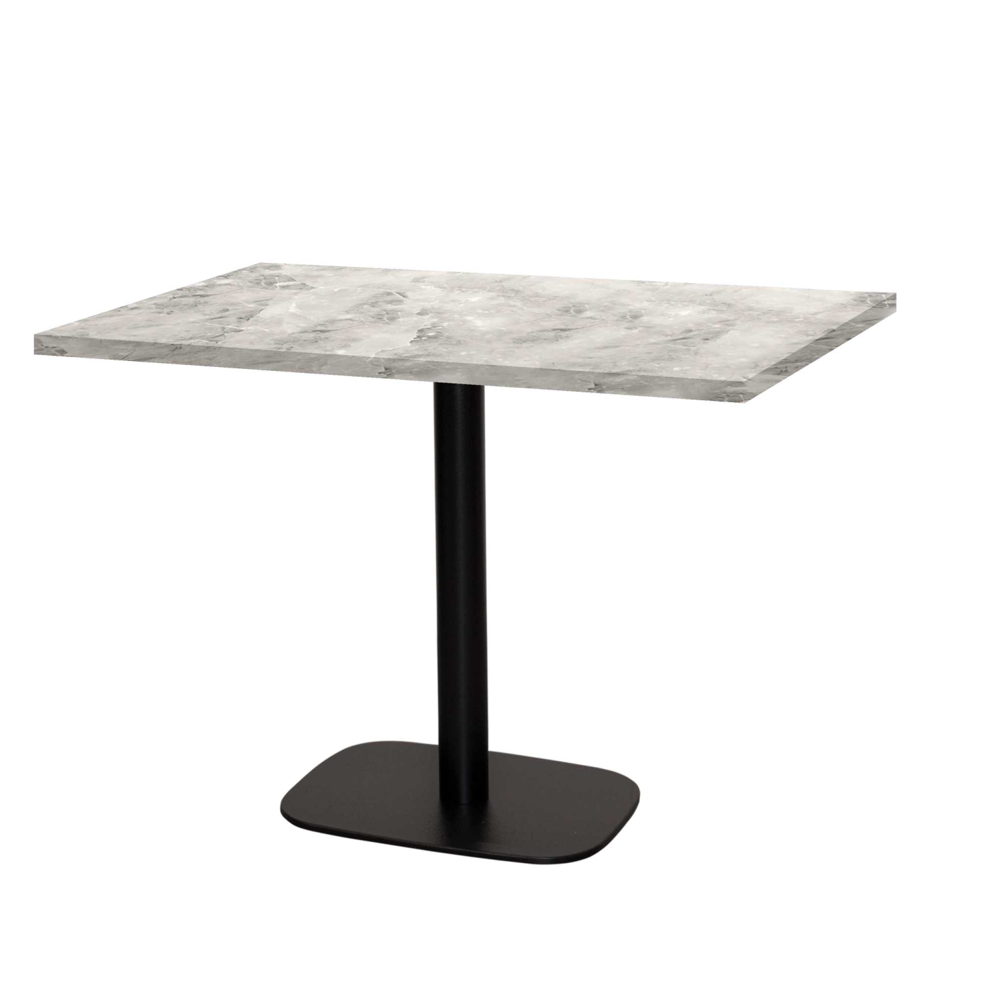 Table 120x70cm - modèle Round marbre de trevisse