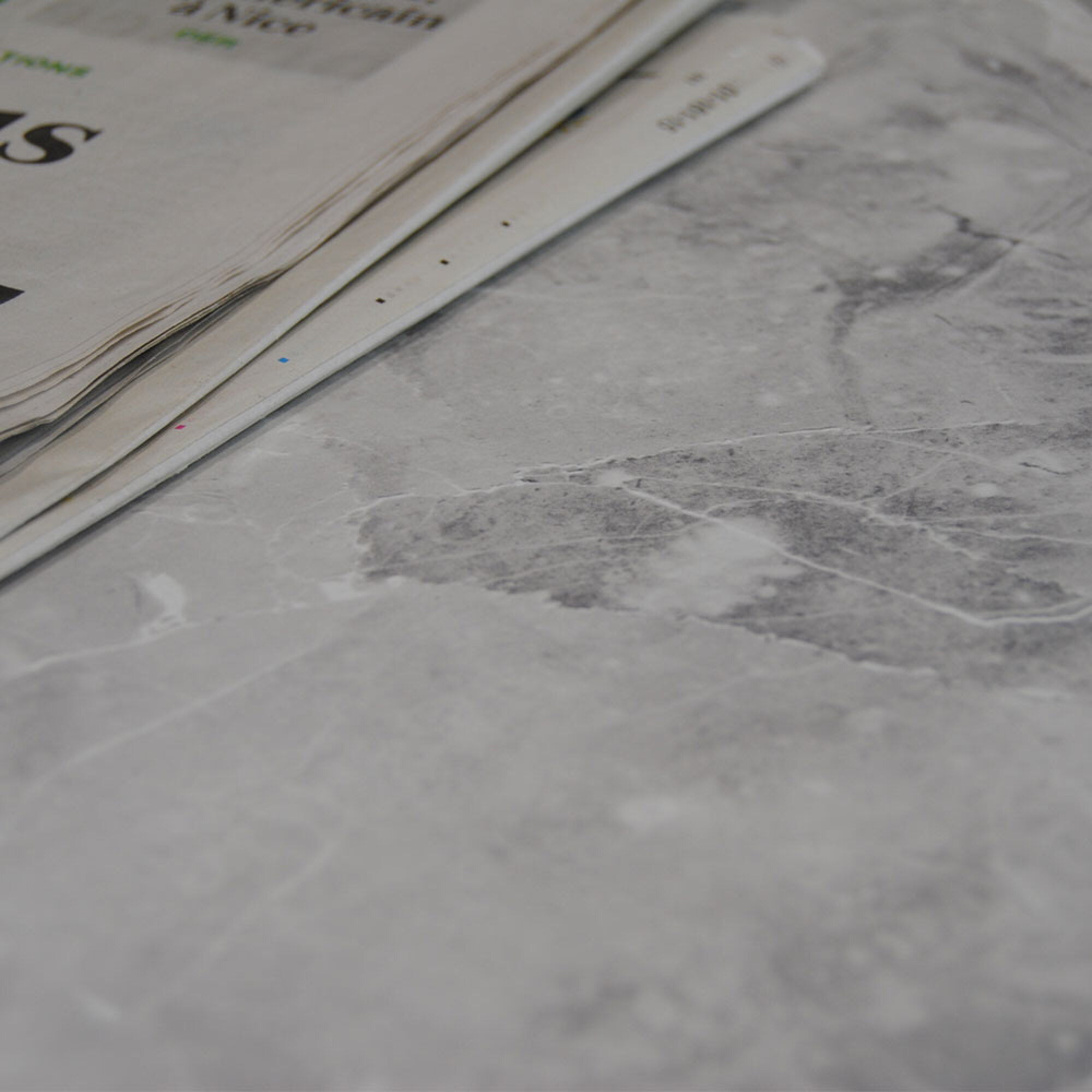 Table 120x70cm - modèle Round marbre de trevisse