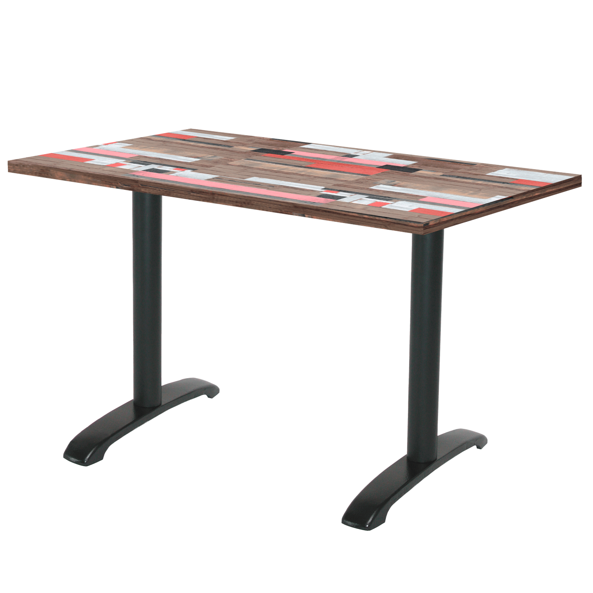 Table 160x80cm - modèle Bazila bois redden wood