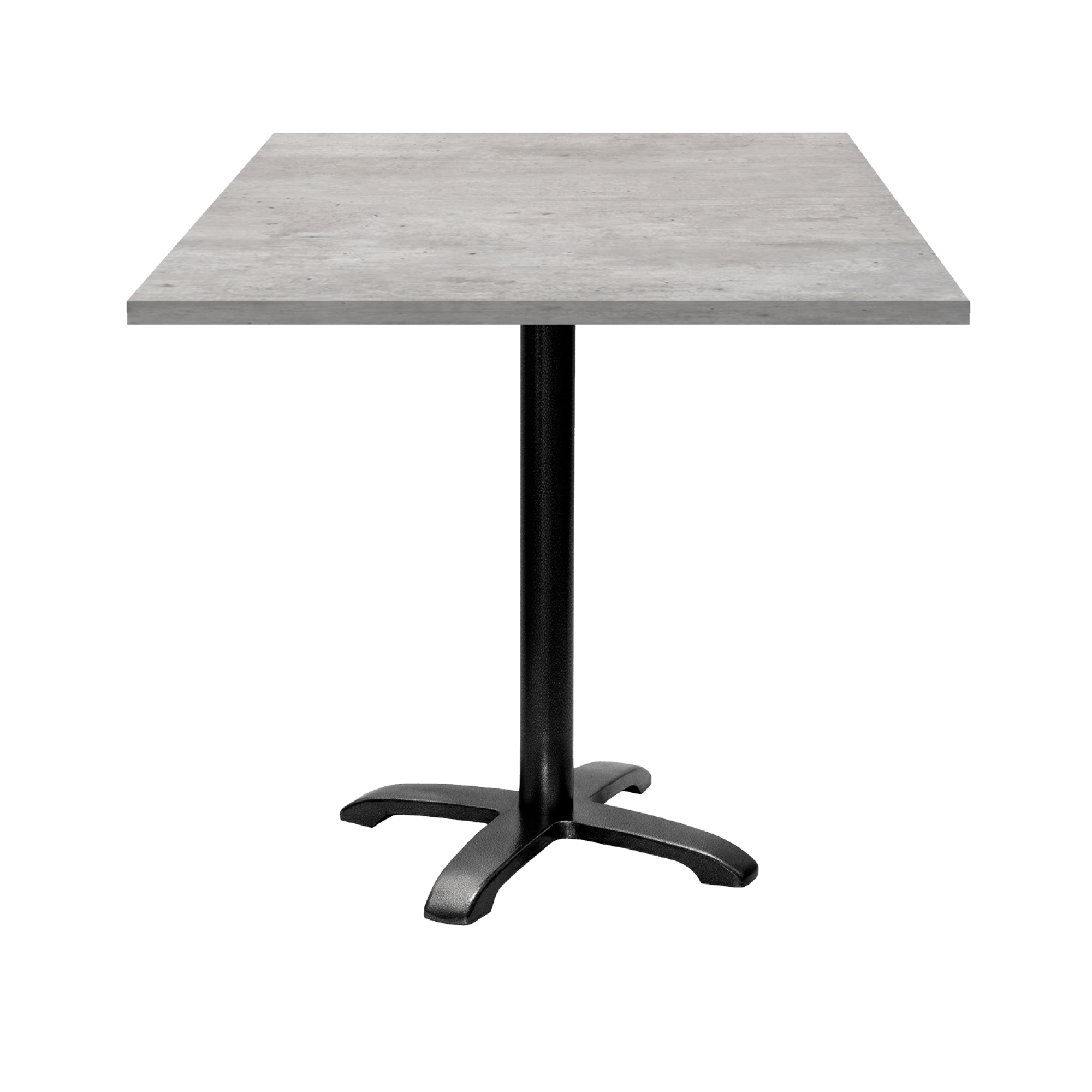 Table 70x70cm - modèle Bazila béton naturel