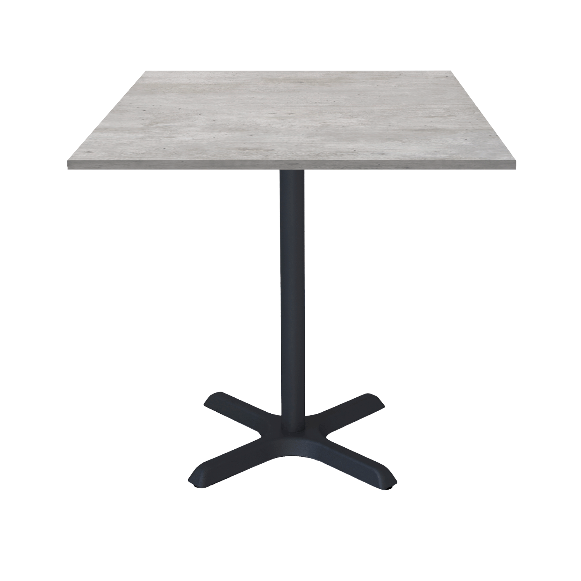 Table 70x70cm - modèle Dina béton naturel