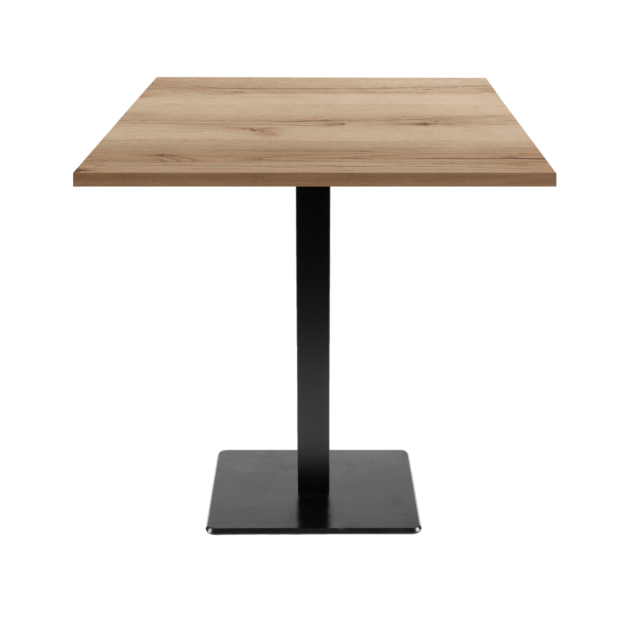Table 70x70cm - modèle Milan chene delano